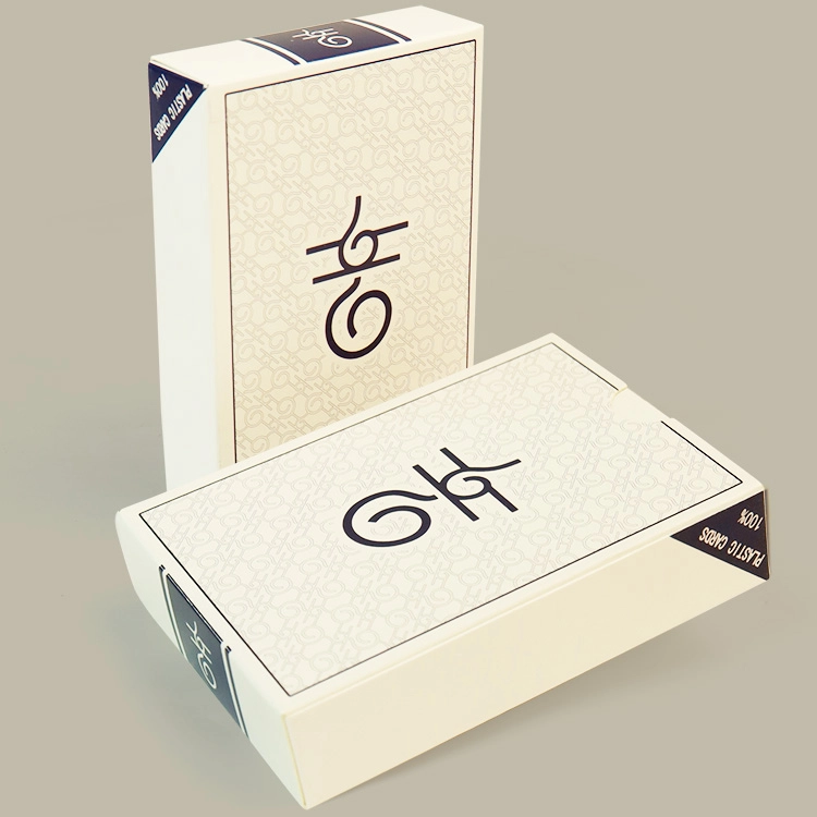 White plastic cards(2)