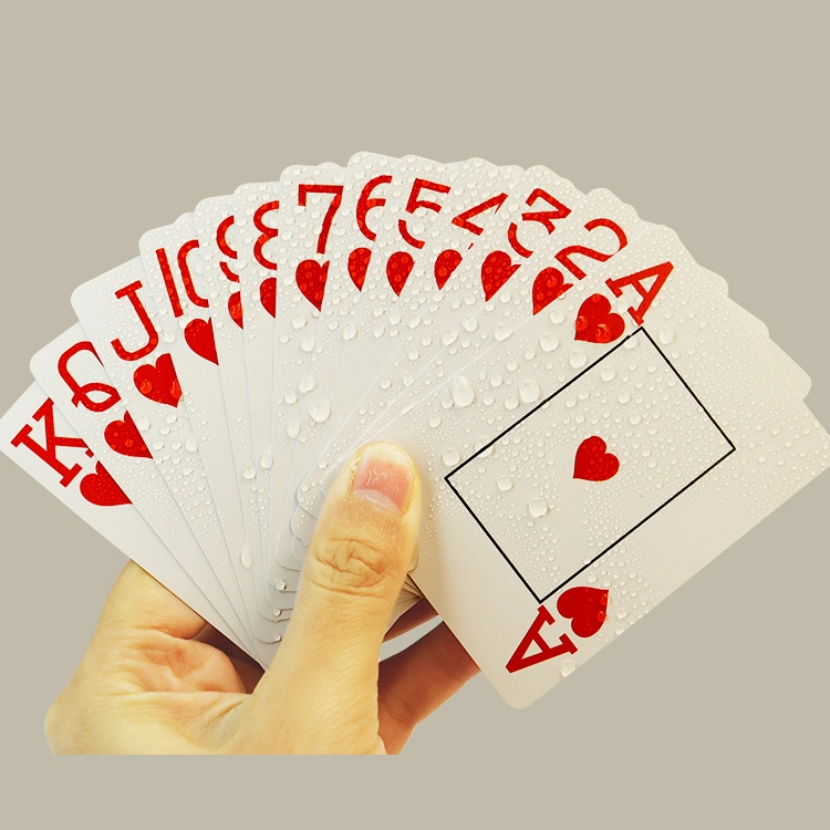 White plastic cards(5)