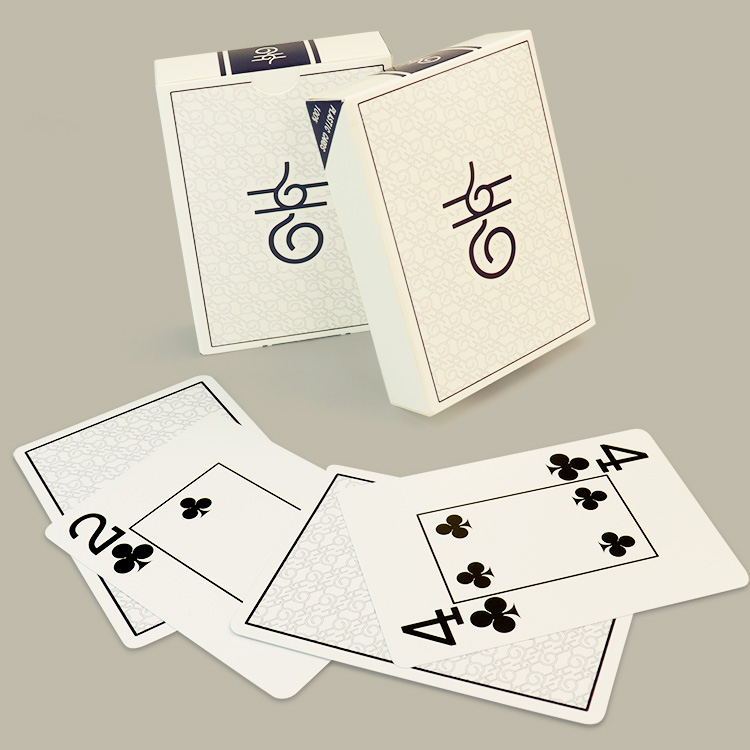 White plastic cards(6)