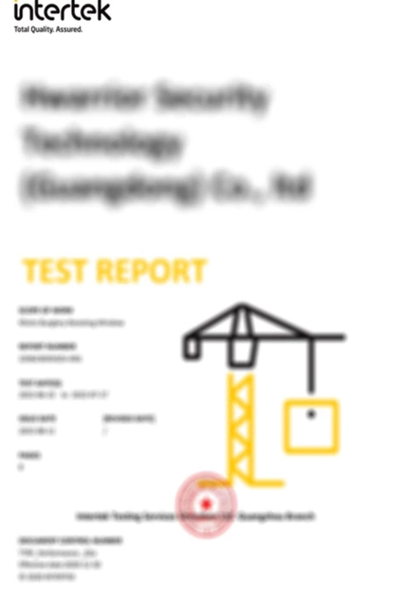 KFORTS-Certification-burglar-resistance-test-report-by-intertek - KFORTS 2 - KFORTS