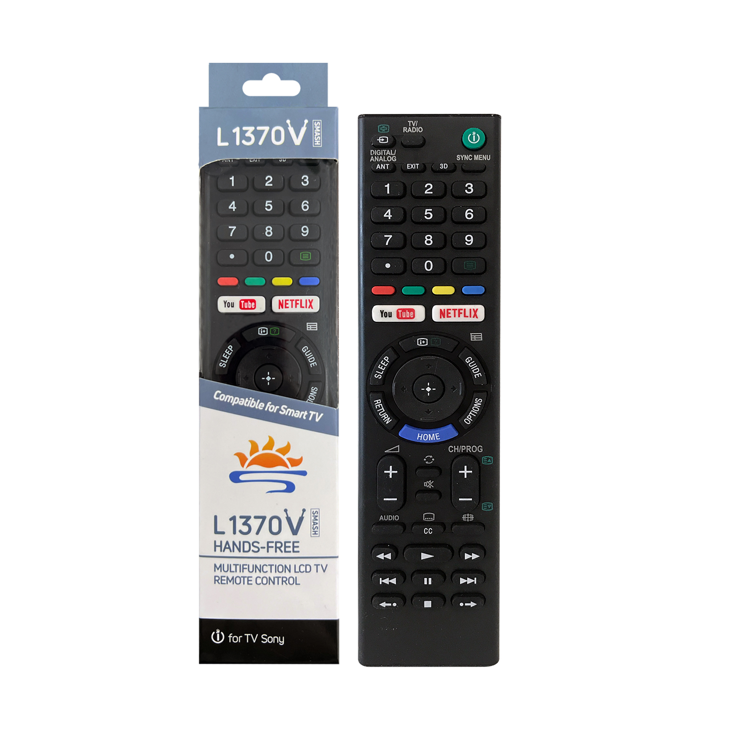 Sony Universal TV Infrared Remote Control L1370V Pic3 - SYSTO
