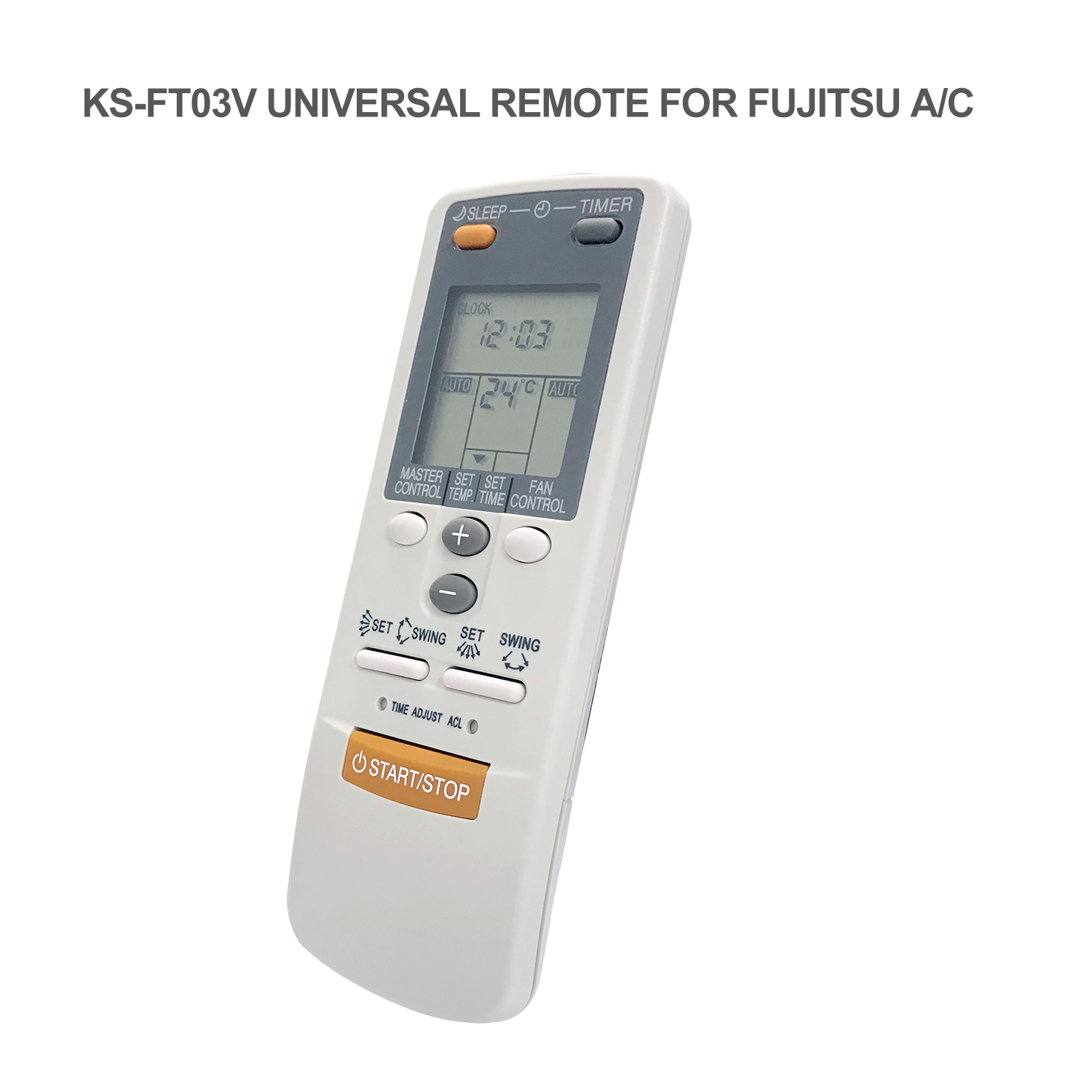 Universal Air Conditioner Replacement Remote for Fujitsu KS-FT03V Pic6 - SYSTO