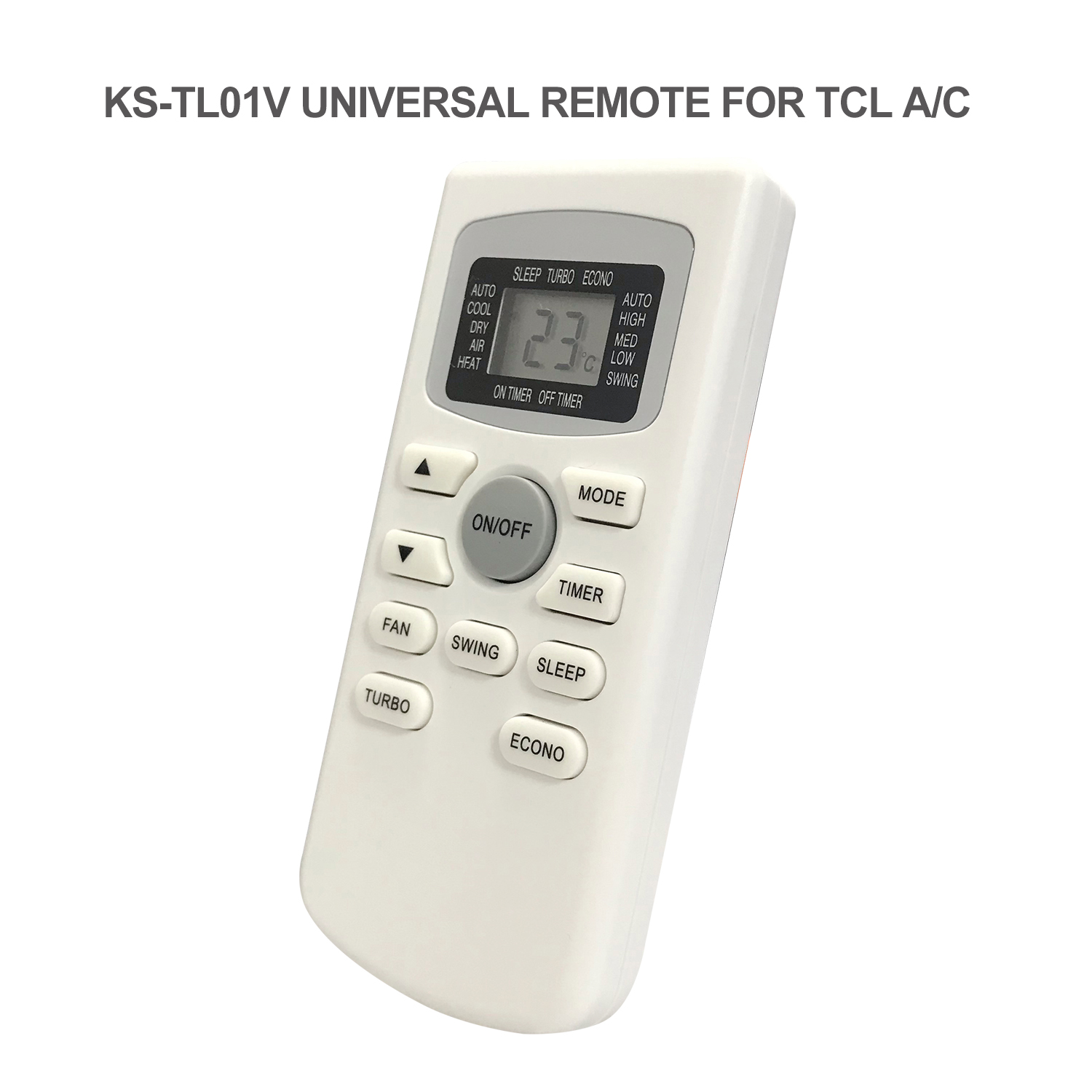 Universal Air Conditioner Replacement Remote for TCL KS-TL01V Pic6 - SYSTO