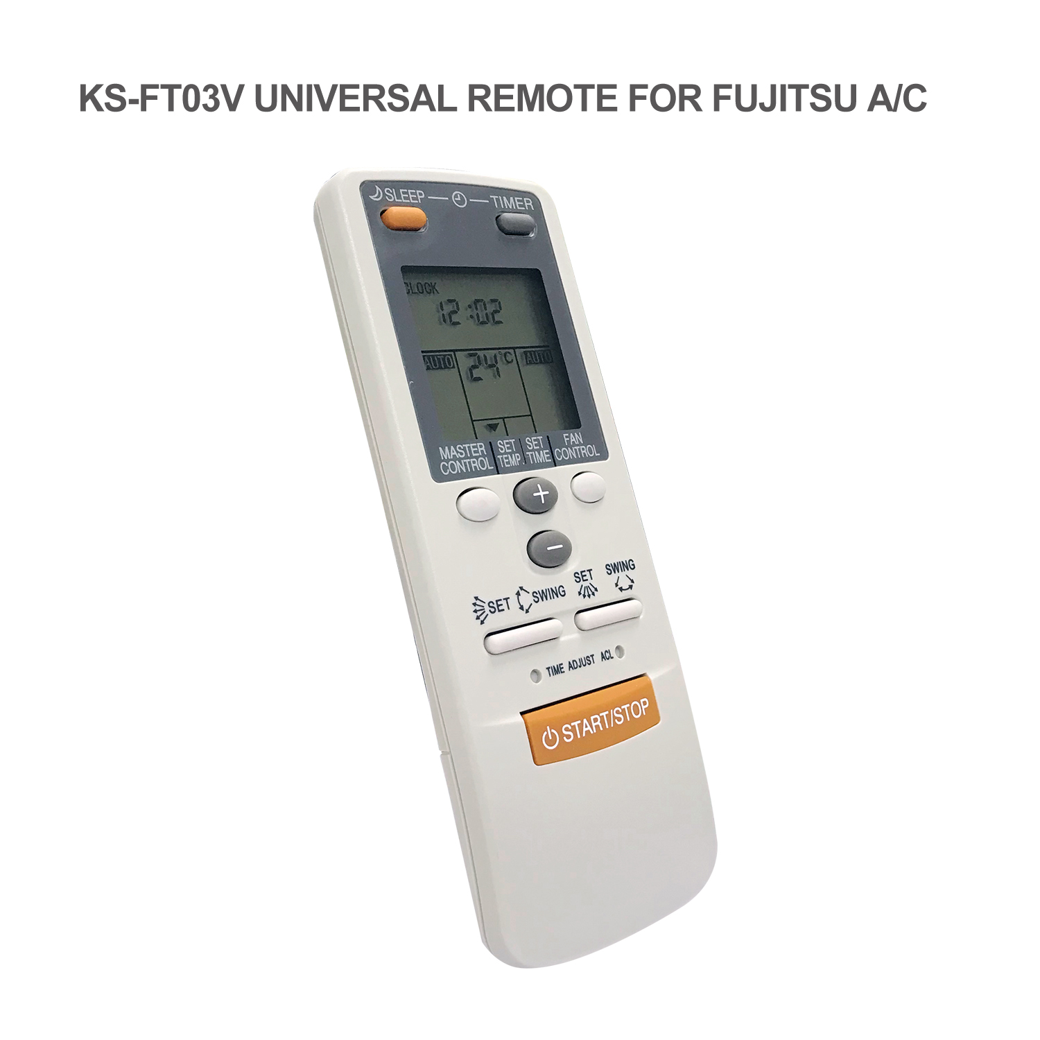 Universal Air Conditioner Replacement Remote for Fujitsu KS-FT03V Pic5 - SYSTO