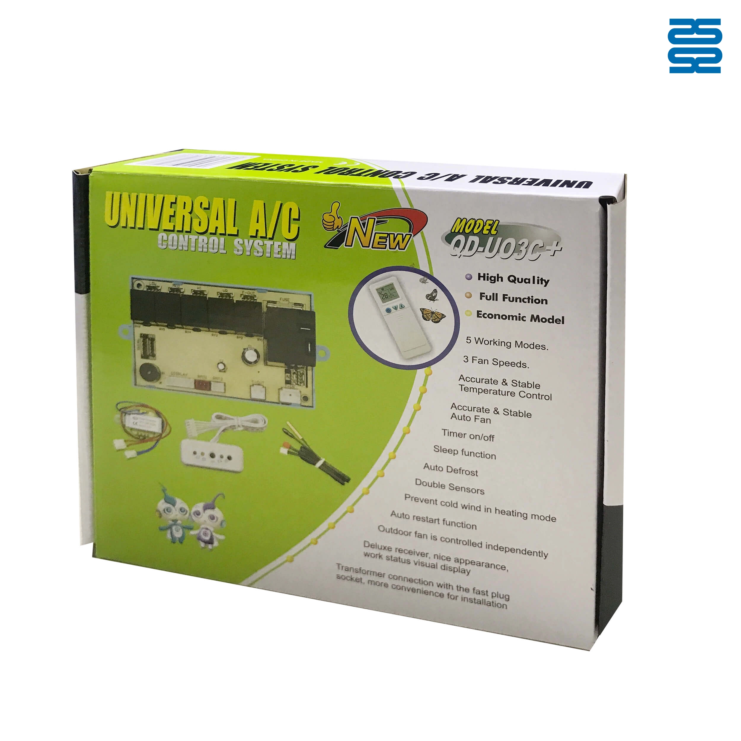 Универсальная система управления кондиционером Qunda QD-U03C+ Pic5 - SYSTO Универсальная система управления кондиционером Qunda QD-U03C+ Pic5 - SYSTO