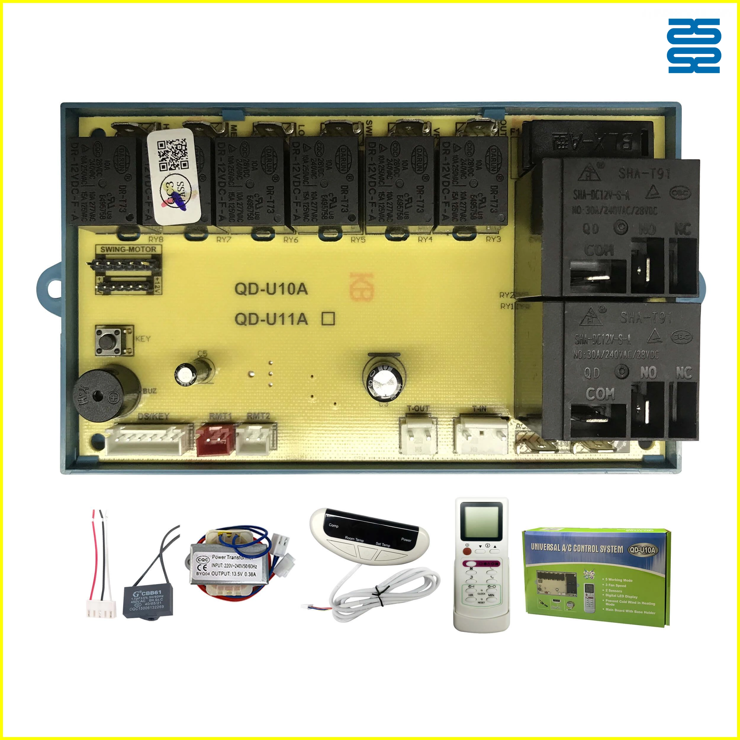 Système de commande universel pour climatiseurs sur pied QD-U10A - SYSTO