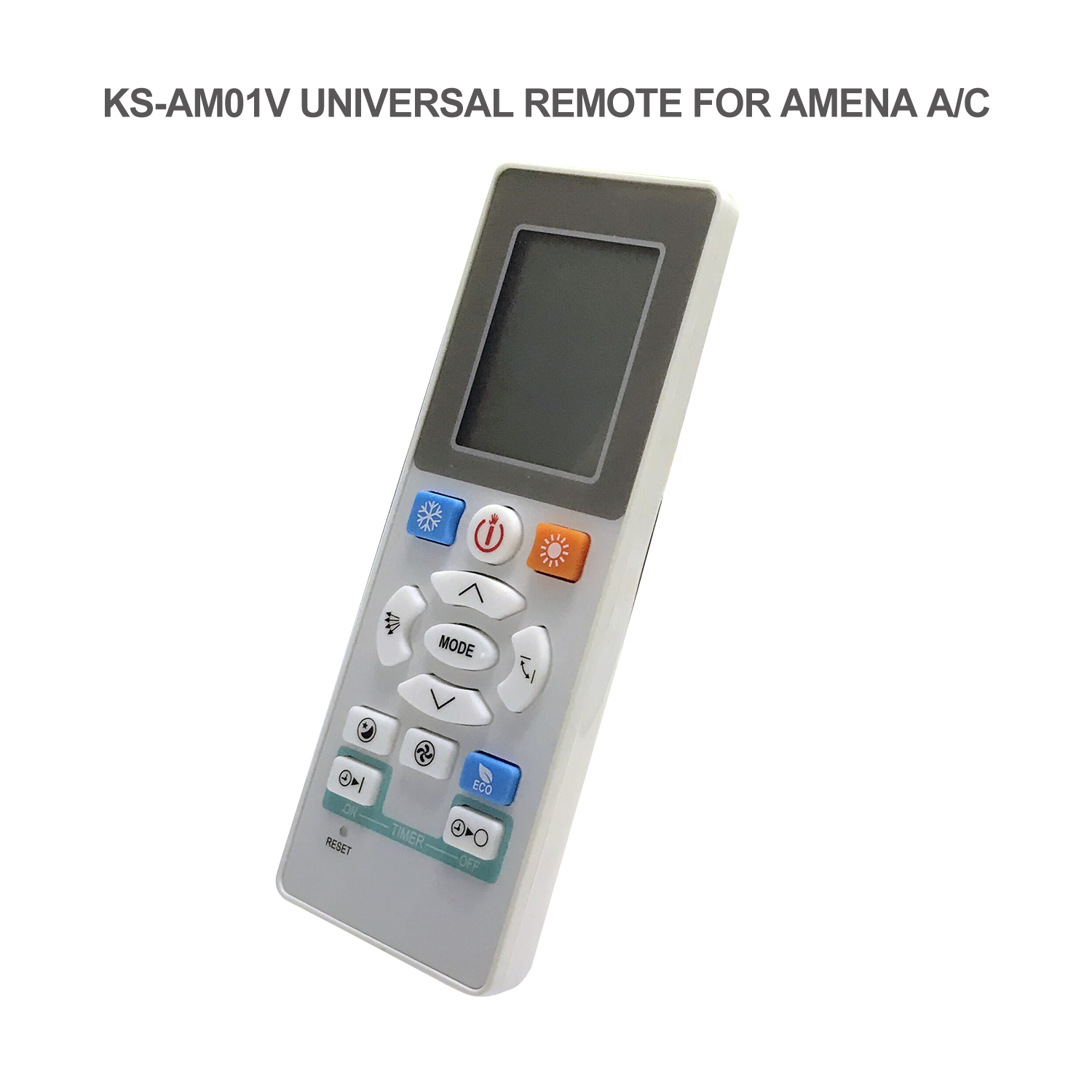 Universal Air Conditioner Replacement Remote for Amena KS-AM01V in Thailand Market Pic5