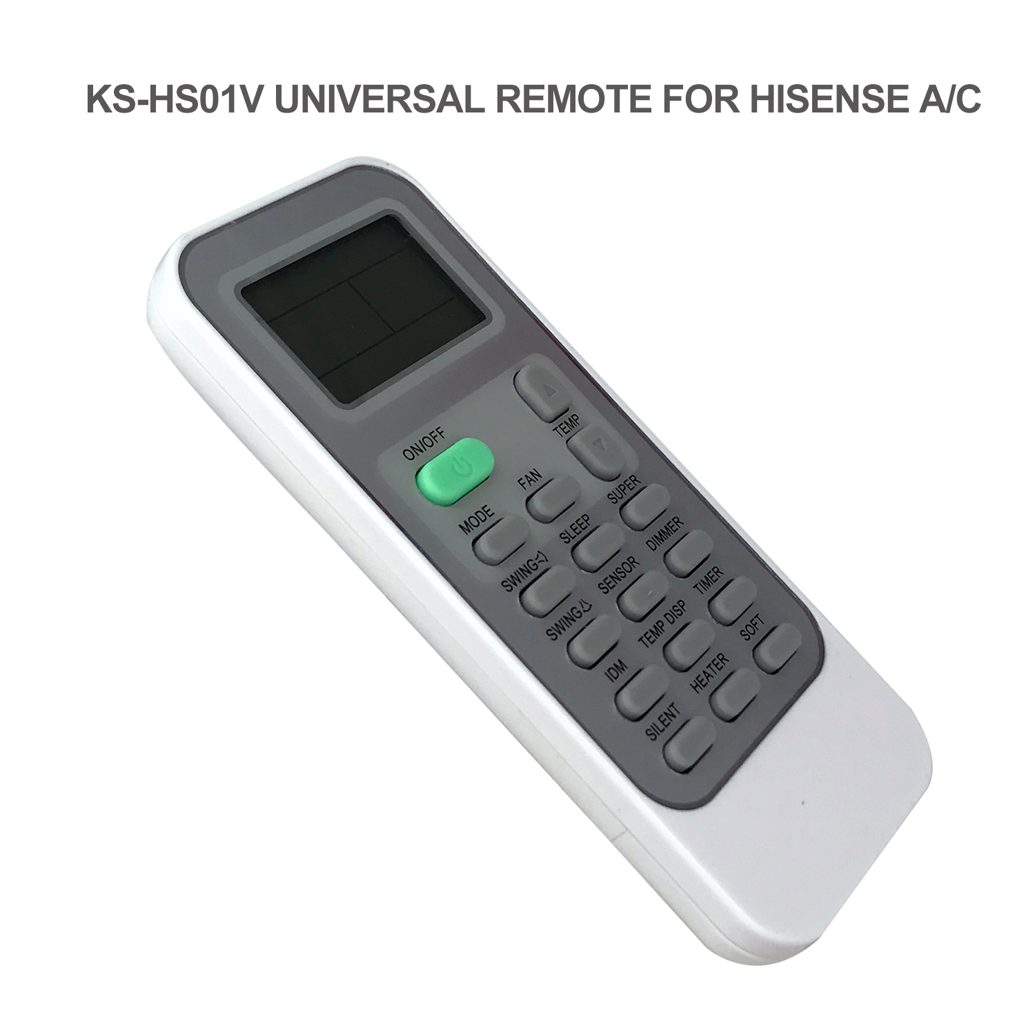 Universal Air Conditioner Replacement Remote for Hisense KS-HS01V Pic5 - SYSTO
