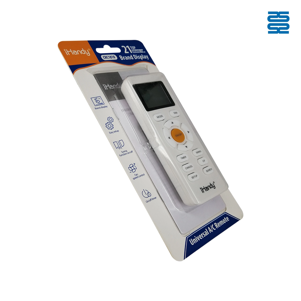 Universal Air Con Remote Control CRC1810 Pic5 - SYSTO Universal Air Con Remote Control CRC1810 Pic5 - SYSTO