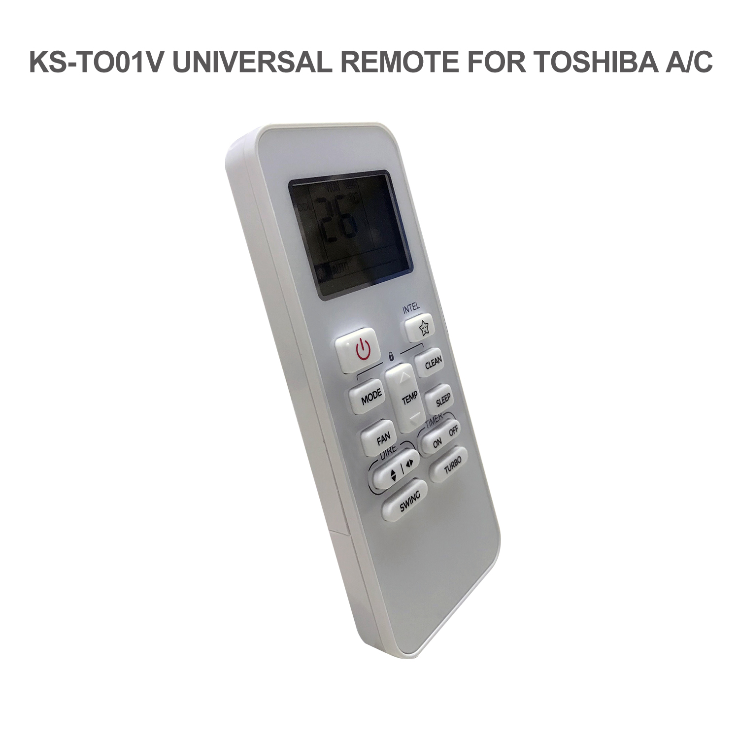Universal Air Conditioner Replacement Remote for Toshiba KS-TO01V Pic6 - SYSTO