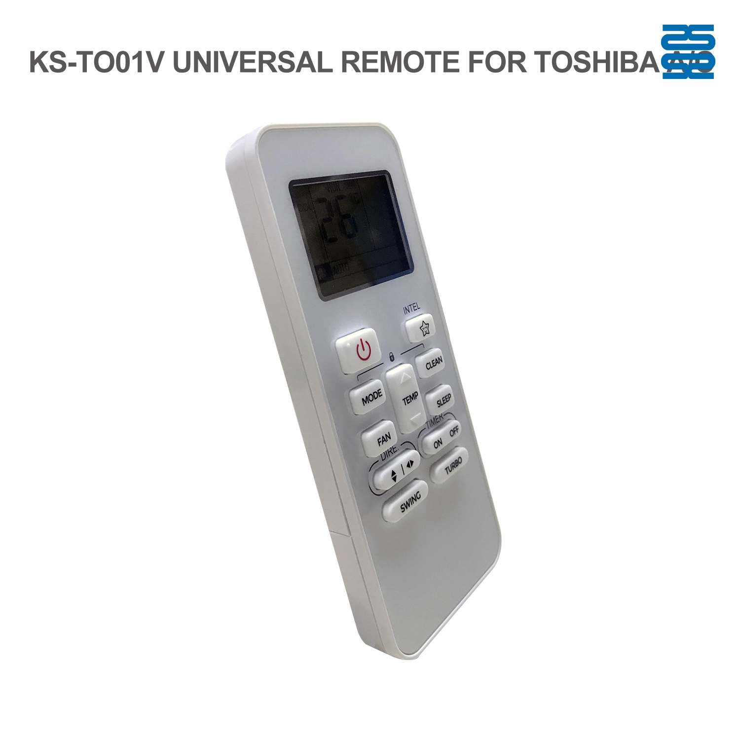 Universal Air Conditioner Replacement Remote for Toshiba KS-TO01V Pic6 - SYSTO Universal Air Conditioner Replacement Remote for Toshiba KS-TO01V Pic6 - SYSTO