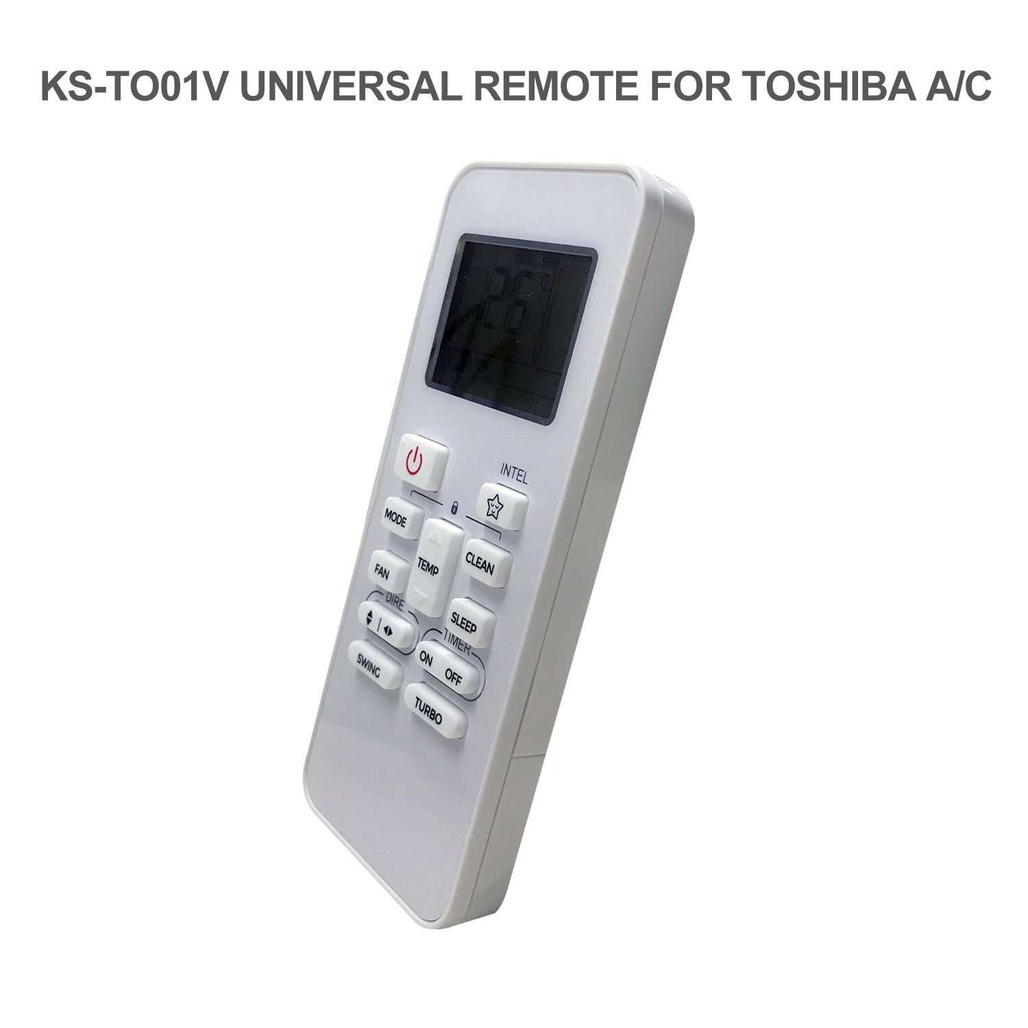 Universal Air Conditioner Replacement Remote for Toshiba KS-TO01V Pic5 - SYSTO