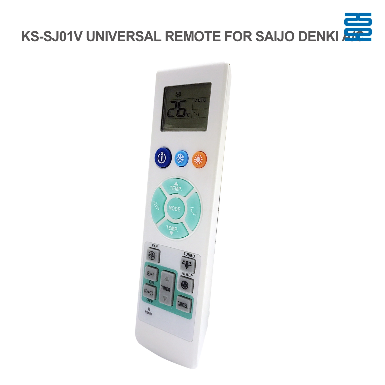 Universal Air Conditioner Replacement Remote for Saijo Denki KS-SJ01V in Thailand Market Pic6 - SYSTO Universal Air Conditioner Replacement Remote for Saijo Denki KS-SJ01V in Thailand Market Pic6 - SYSTO