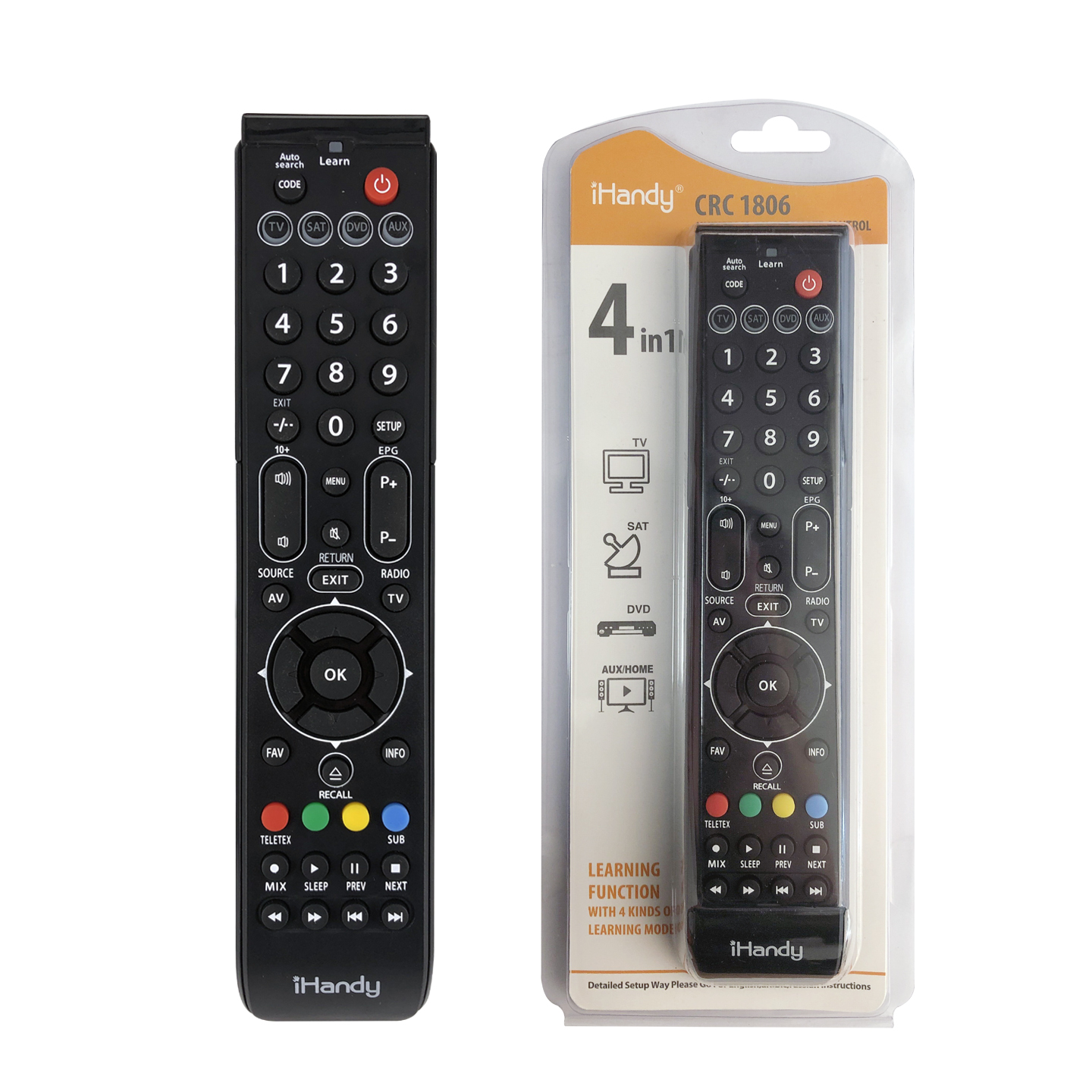 Universal TV Remote Control CRC1806 pic2