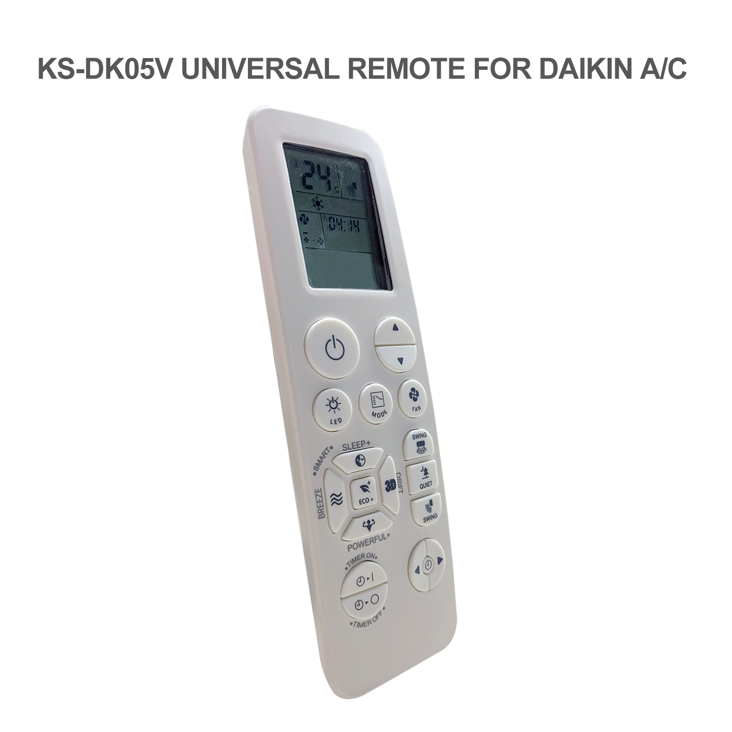 Universal Air Conditioner Replacement Remote for Daikin KS-DK05V Pic4