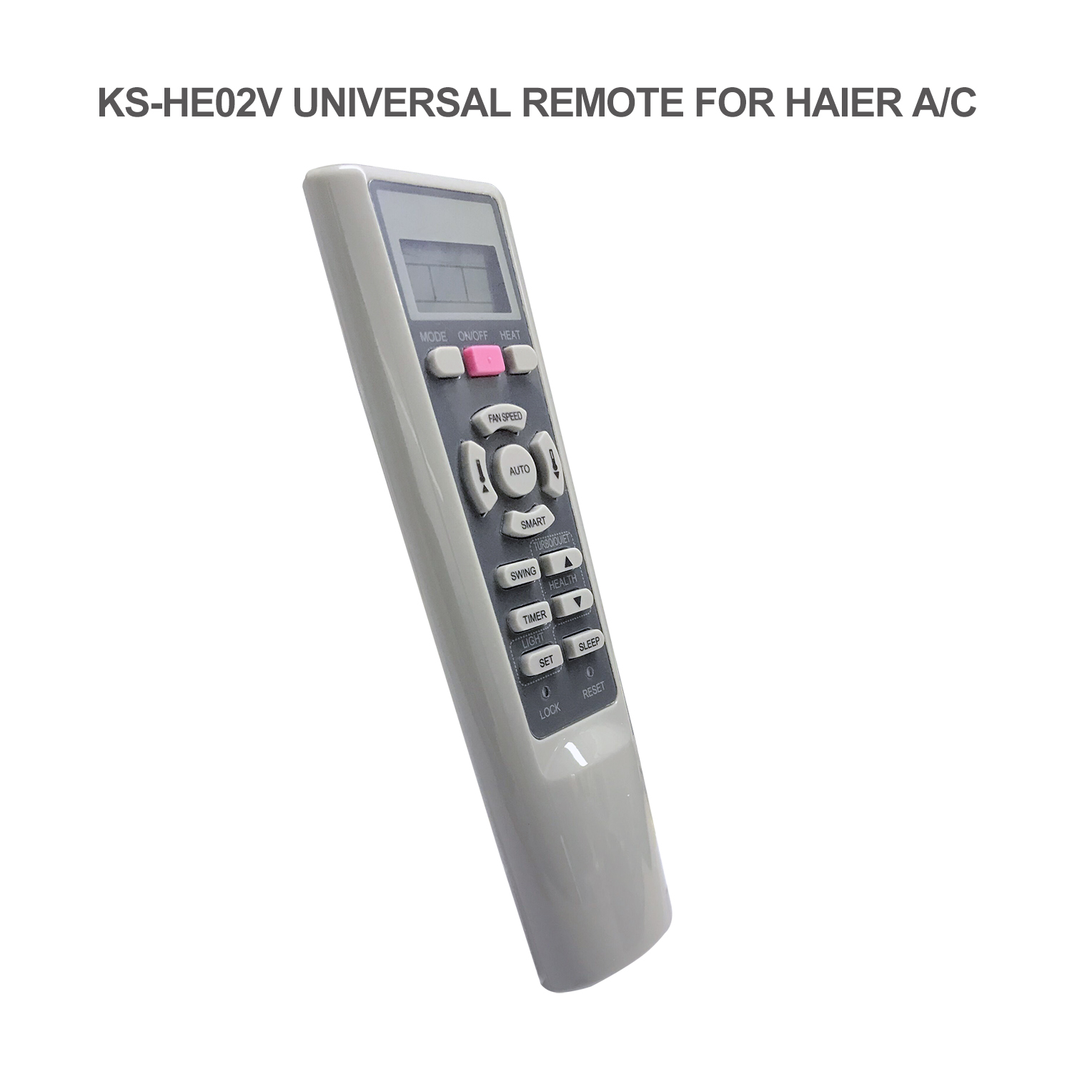 Universal Air Conditioner Replacement Remote for Haier KS-HE02V Pic5 - SYSTO