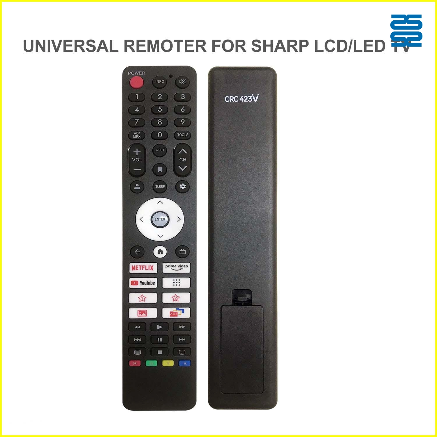 Sharp Universal TV Infrared Remote Control CRC423V pic3 - SYSTO