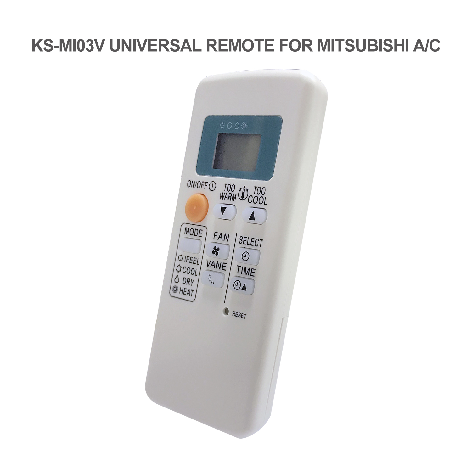 Universal Air Conditioner Replacement Remote for Mitisubishi KS-MI03V Pic6 - SYSTO
