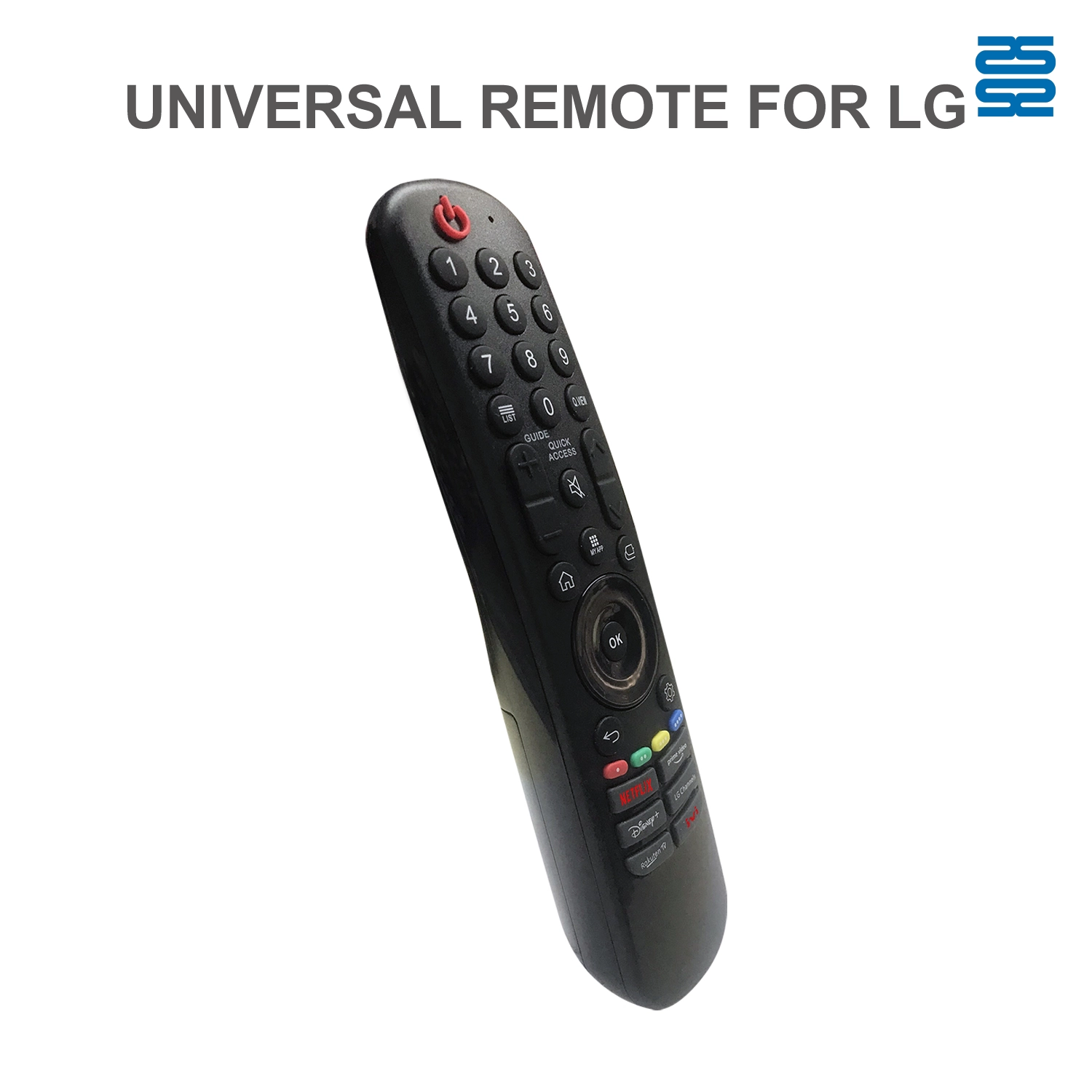 Универсальный инфракрасный пульт дистанционного управления для телевизора LG CRC2221V Pic6 - SYSTO Универсальный инфракрасный пульт дистанционного управления для телевизора LG CRC2221V Pic6 - SYSTO