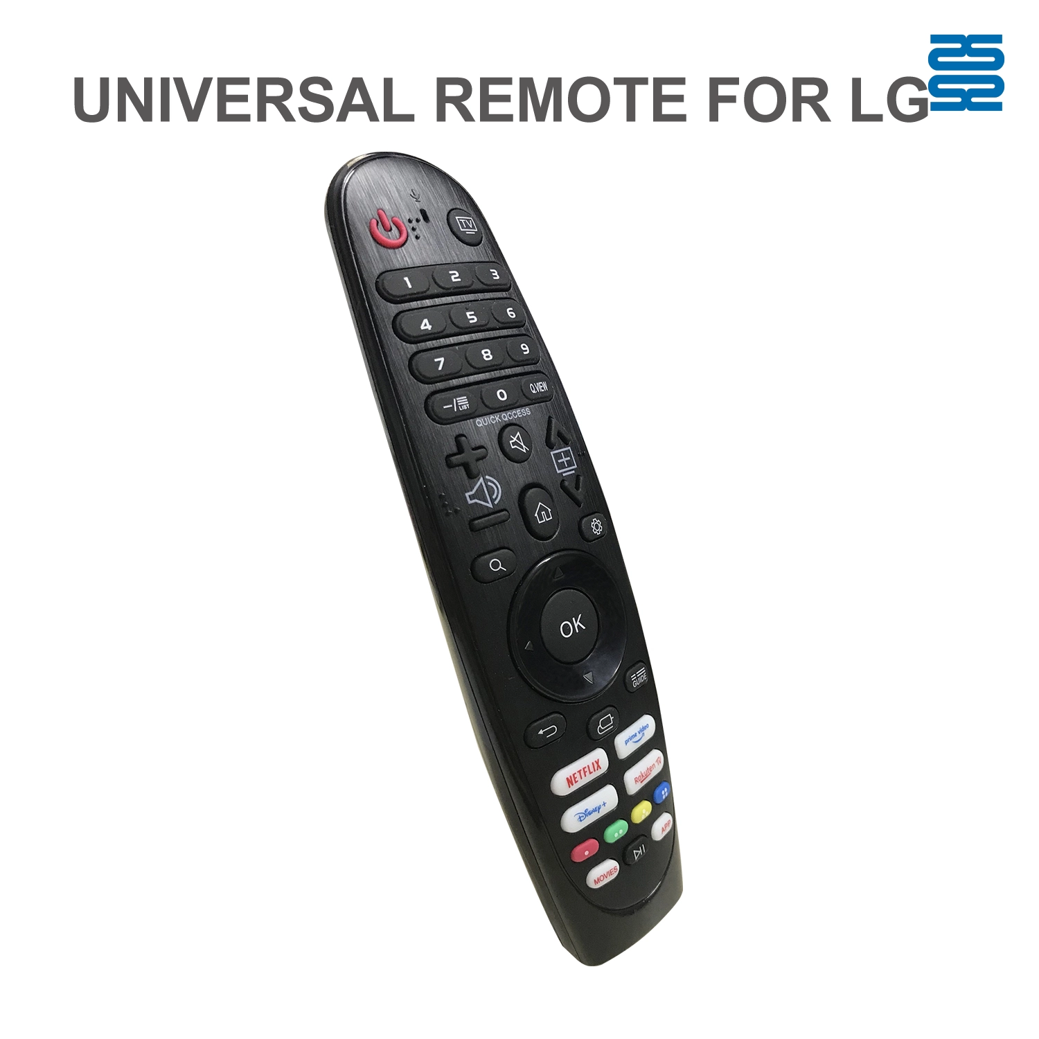 Универсальный инфракрасный пульт дистанционного управления для телевизора LG CRC2020V Pic6 - SYSTO Универсальный инфракрасный пульт дистанционного управления для телевизора LG CRC2020V Pic6 - SYSTO