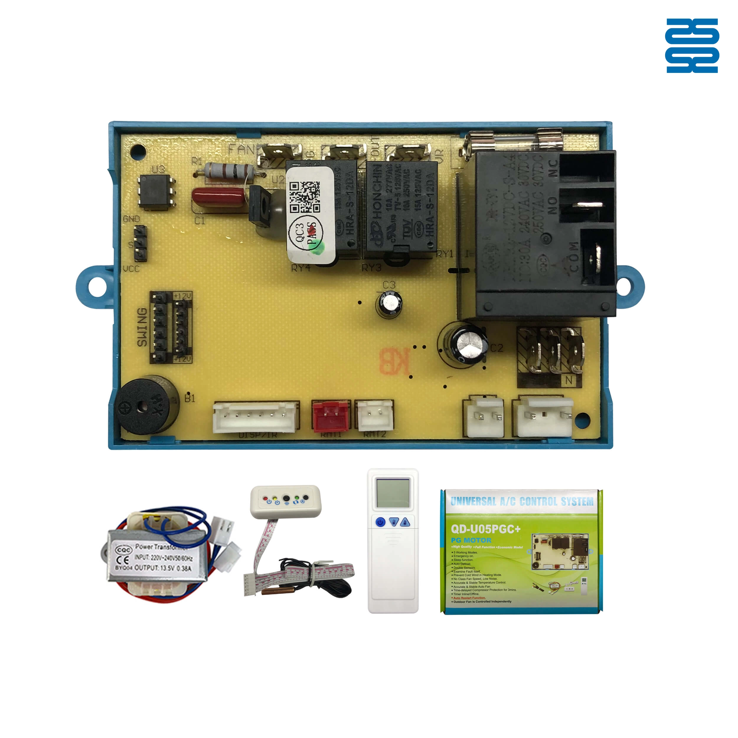 Universal Air Conditioner Control System with PG Motor QD-U05PGC+ - SYSTO Universal Air Conditioner Control System with PG Motor QD-U05PGC+ - SYSTO