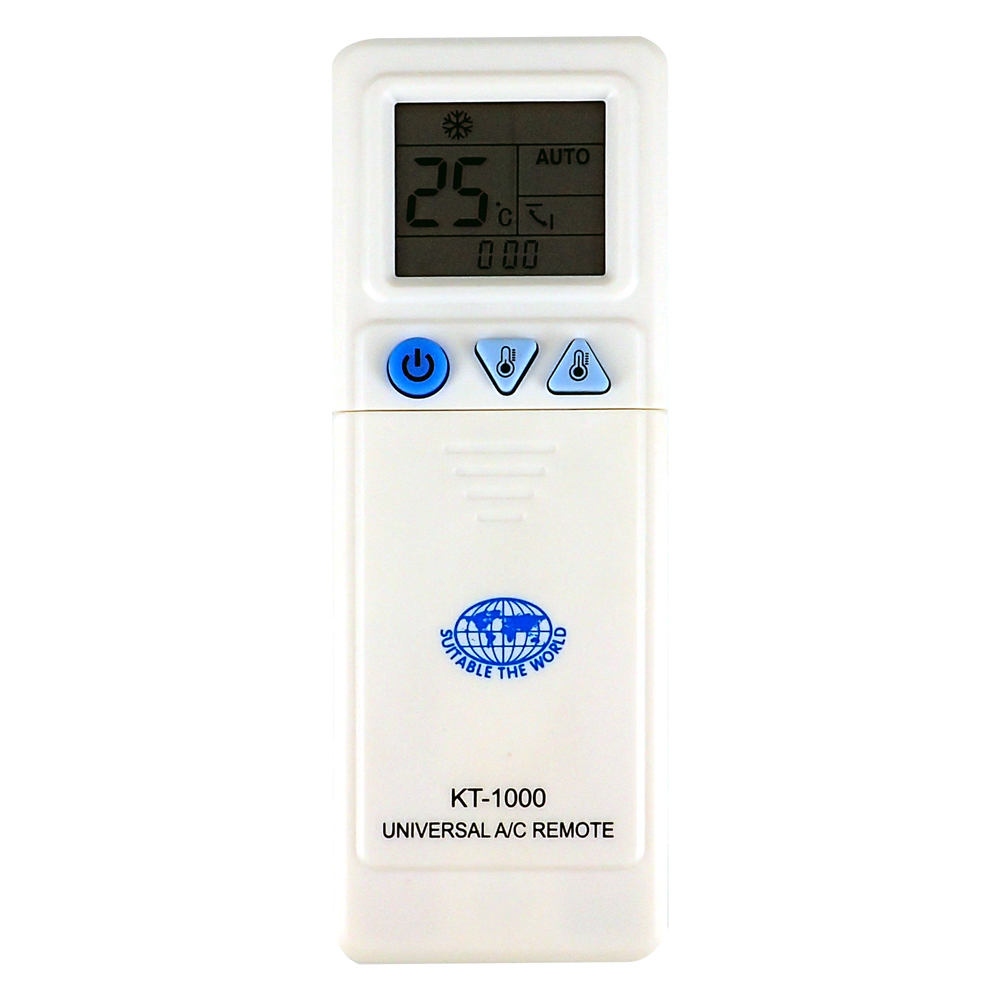 1028 code in 1 KT-1000 Universal Air Conditioner Replacement Remote for Local and Non-Brand - SYSTO