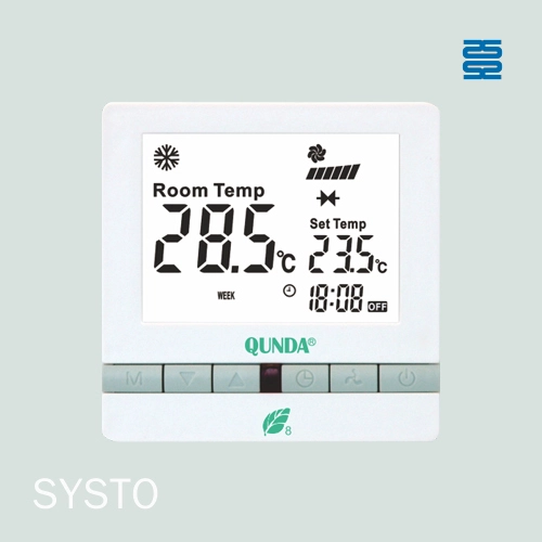 Qunda Digital Thermostat for Central Air Conditioner QD-HVAC08E - SYSTO