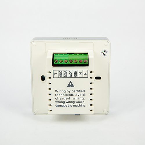 The Back of Qunda Digital Thermostat for Central Air Conditioner QD-HVAC23 - SYSTO