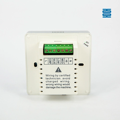 The Back of Qunda Digital Thermostat for Central Air Conditioner QD-HVAC23 - SYSTO The Back of Qunda Digital Thermostat for Central Air Conditioner QD-HVAC23 - SYSTO