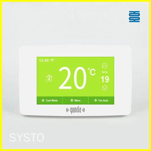 Qunda Touch-Screen
Programmable Thermostat QD-HV123CW - SYSTO