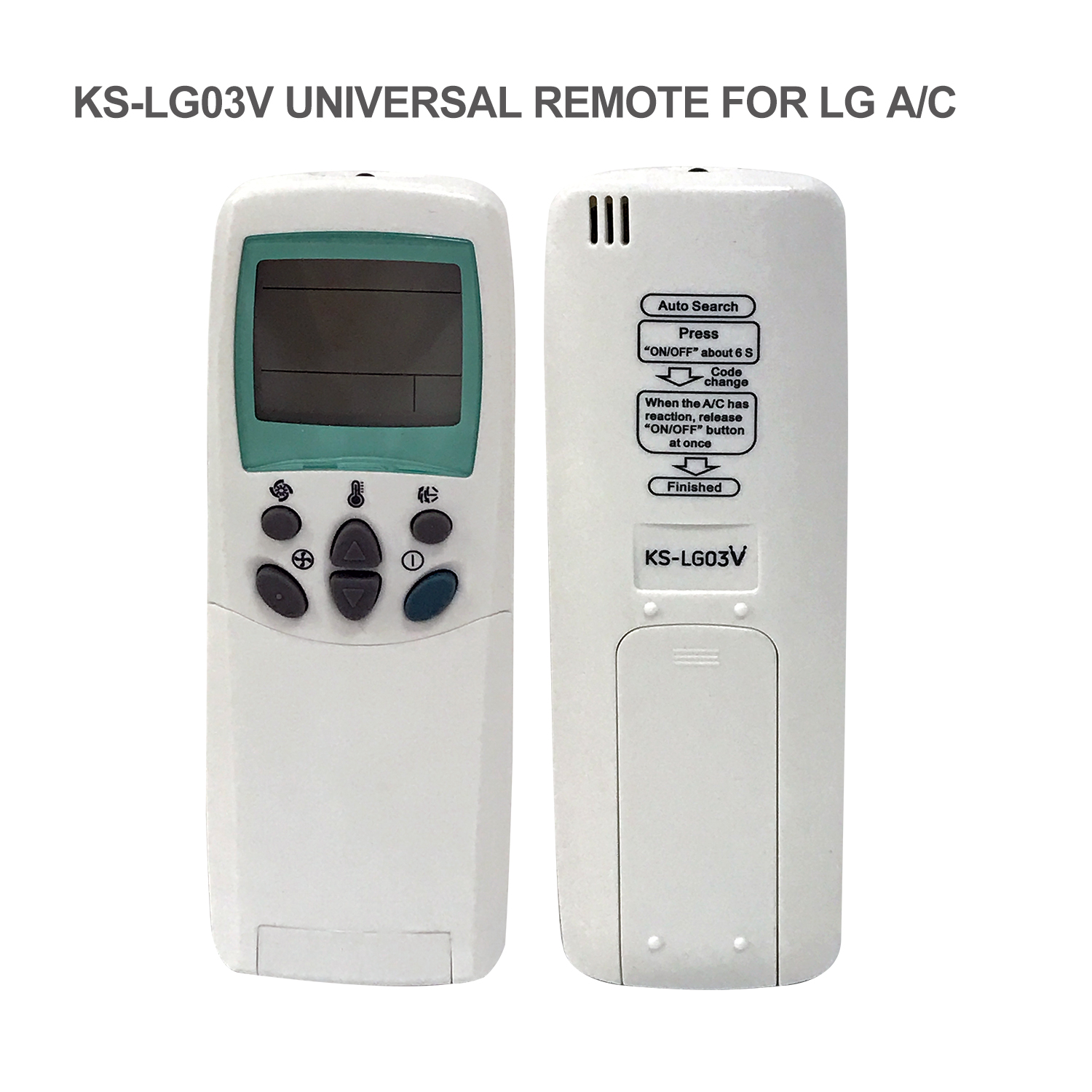 Universal Air Conditioner Replacement Remote for LG KS-LG03V Pic3 - SYSTO