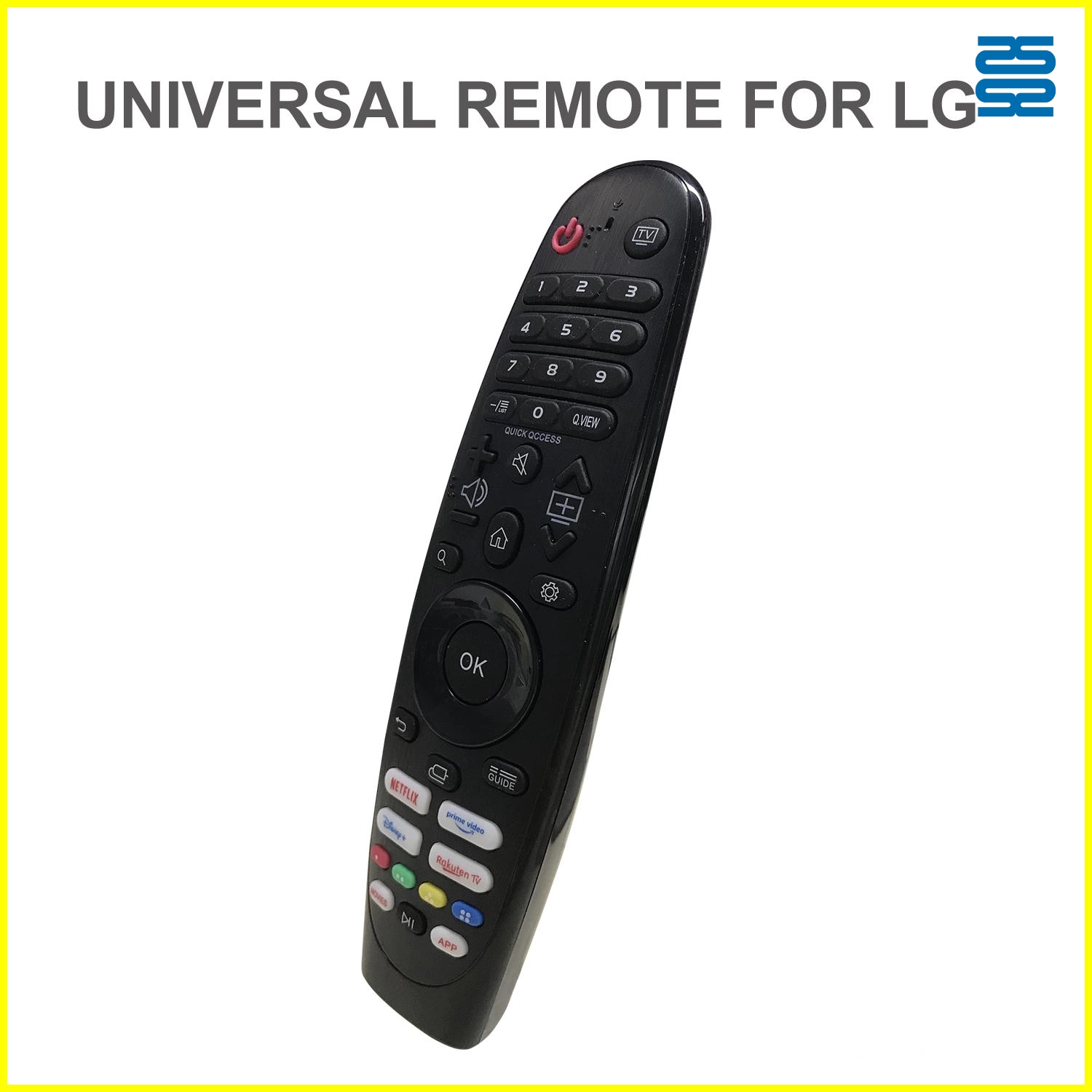 Télécommande universelle infrarouge LG pour téléviseur CRC2020V Pic5 - SYSTO