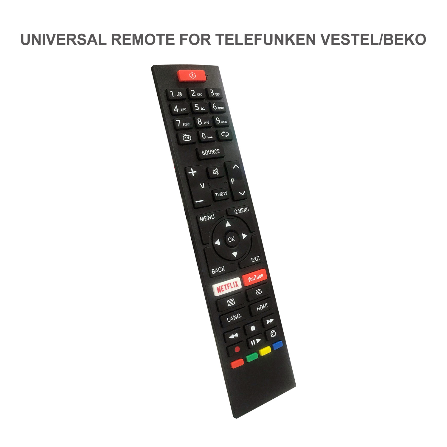 Telefunken Vestel Beko Universal TV Infrared Remote Control CRC2510V Pic6 - SYSTO