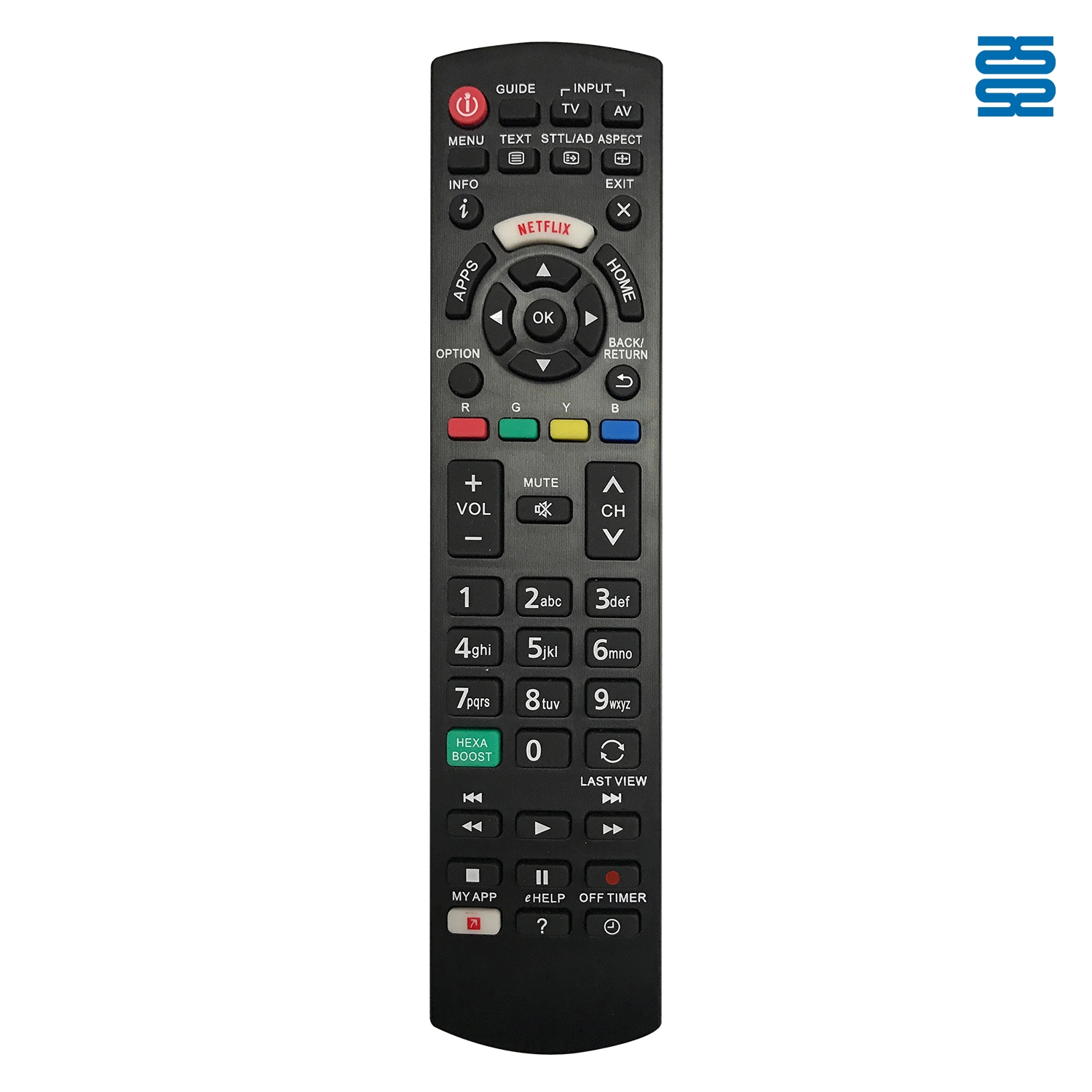 Télécommande universelle infrarouge Panasonic pour téléviseur L1378VL1268V - SYSTO Télécommande universelle infrarouge Panasonic pour téléviseur L1378VL1268V - SYSTO