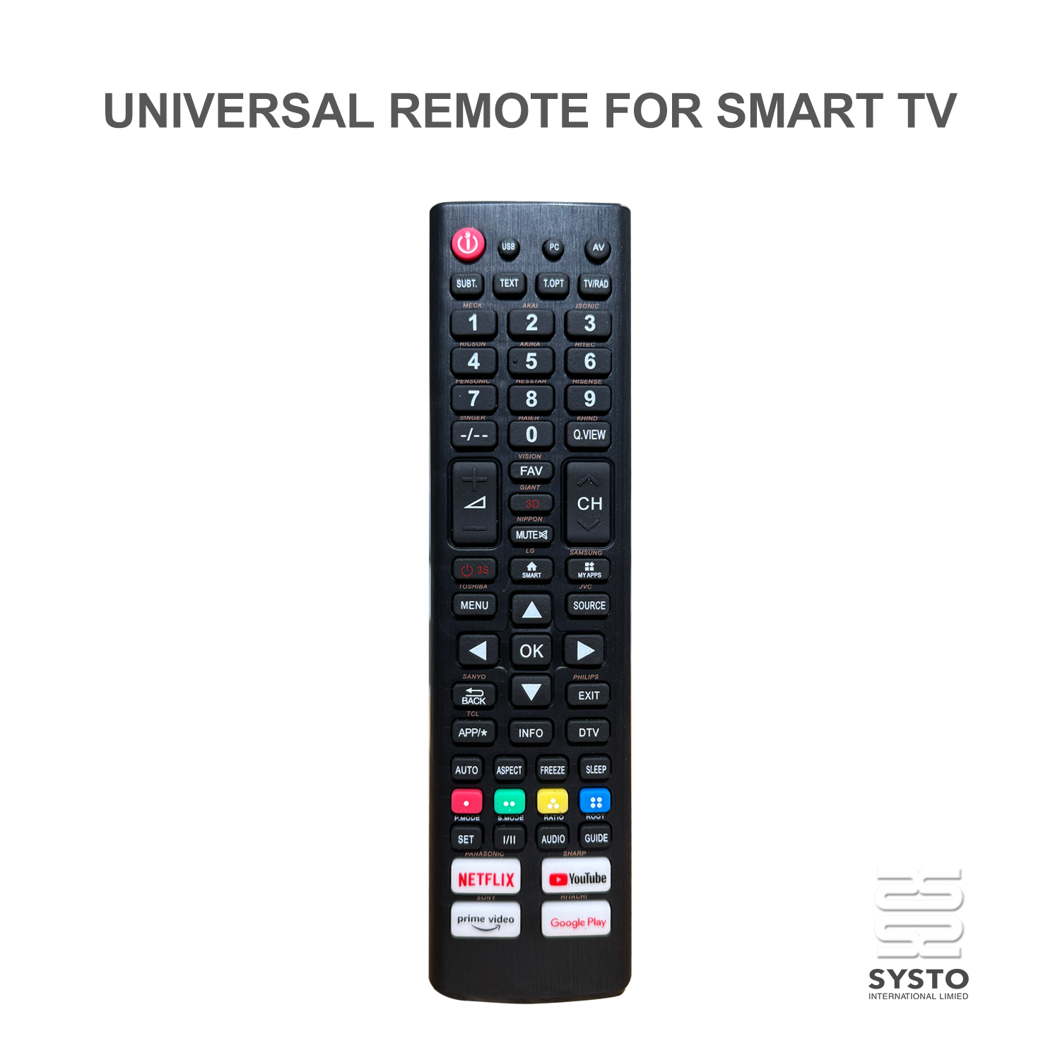 Universal TV Remote Control CRC1376M pic4