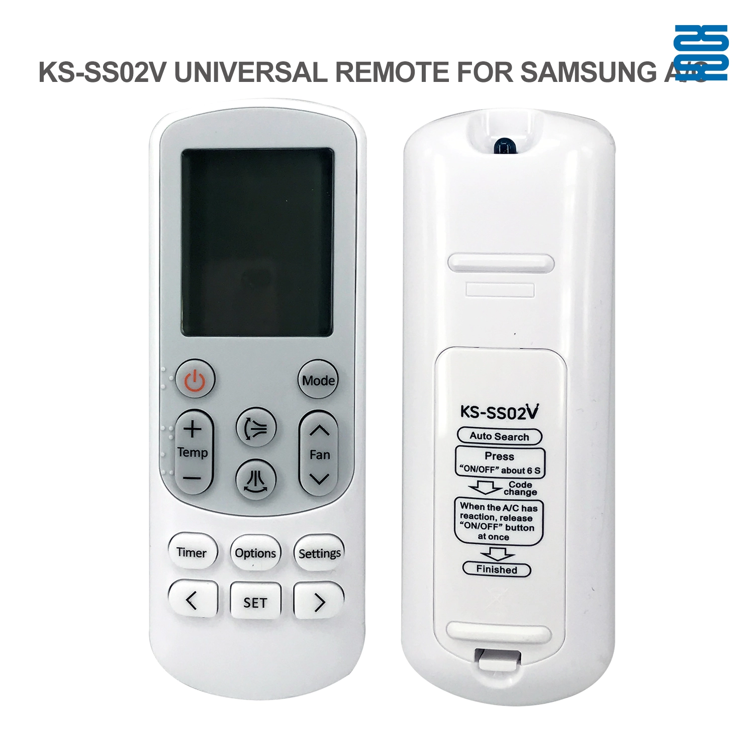 Universal Air Conditioner Replacement Remote for Samsung KS-SS02V Pic3 - SYSTO Universal Air Conditioner Replacement Remote for Samsung KS-SS02V Pic3 - SYSTO