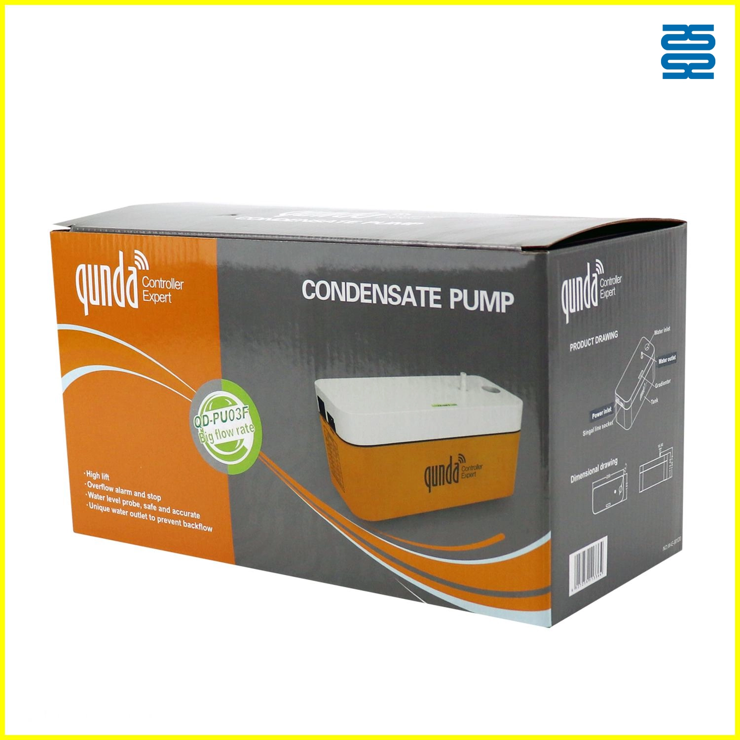 PU03E Air Conditioner Condensate Pump Pic4 - SYSTO