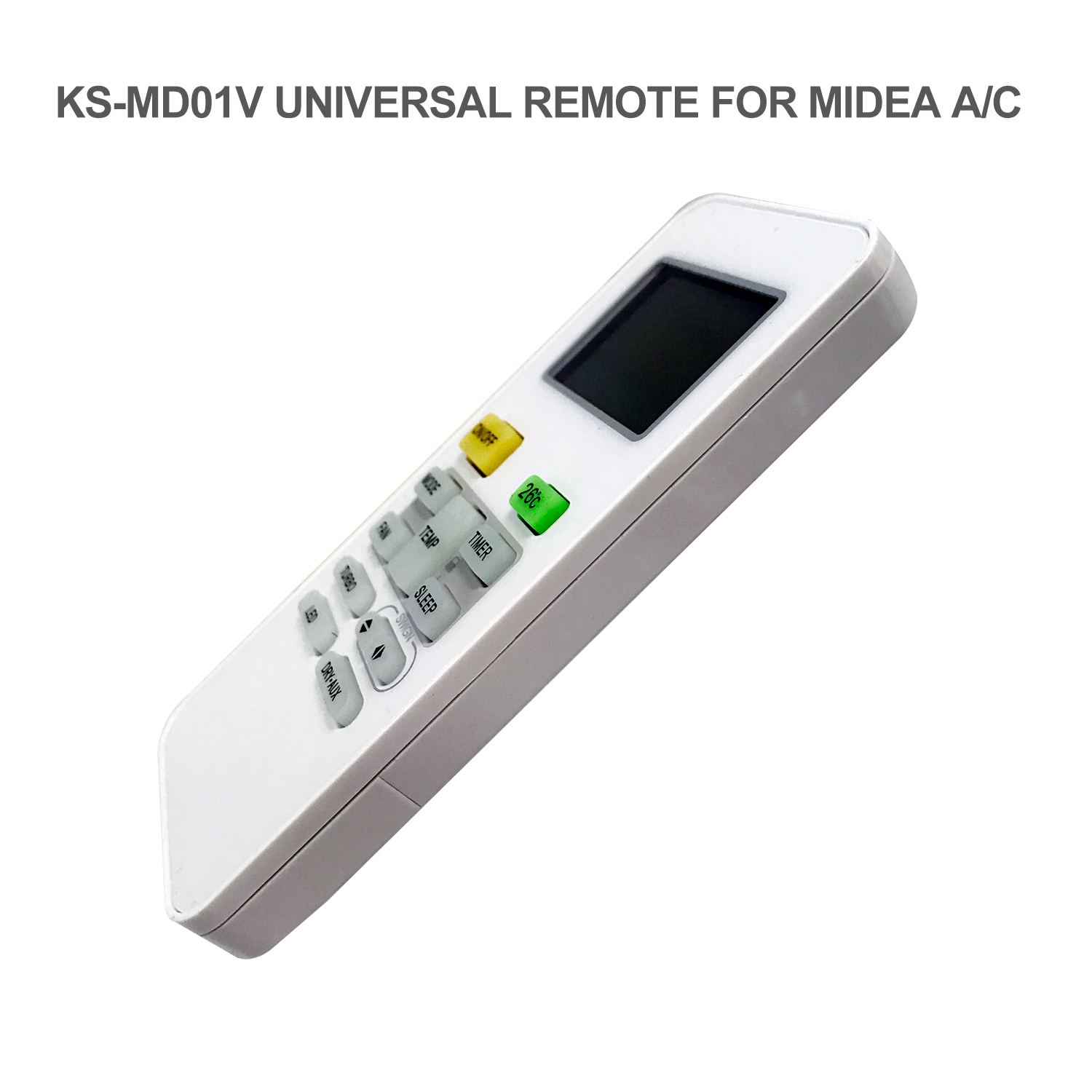 Kidhibiti cha Mbali cha Kiyoyozi cha Universal kwa Midea KS-MD01V Pic5 - SYSTO