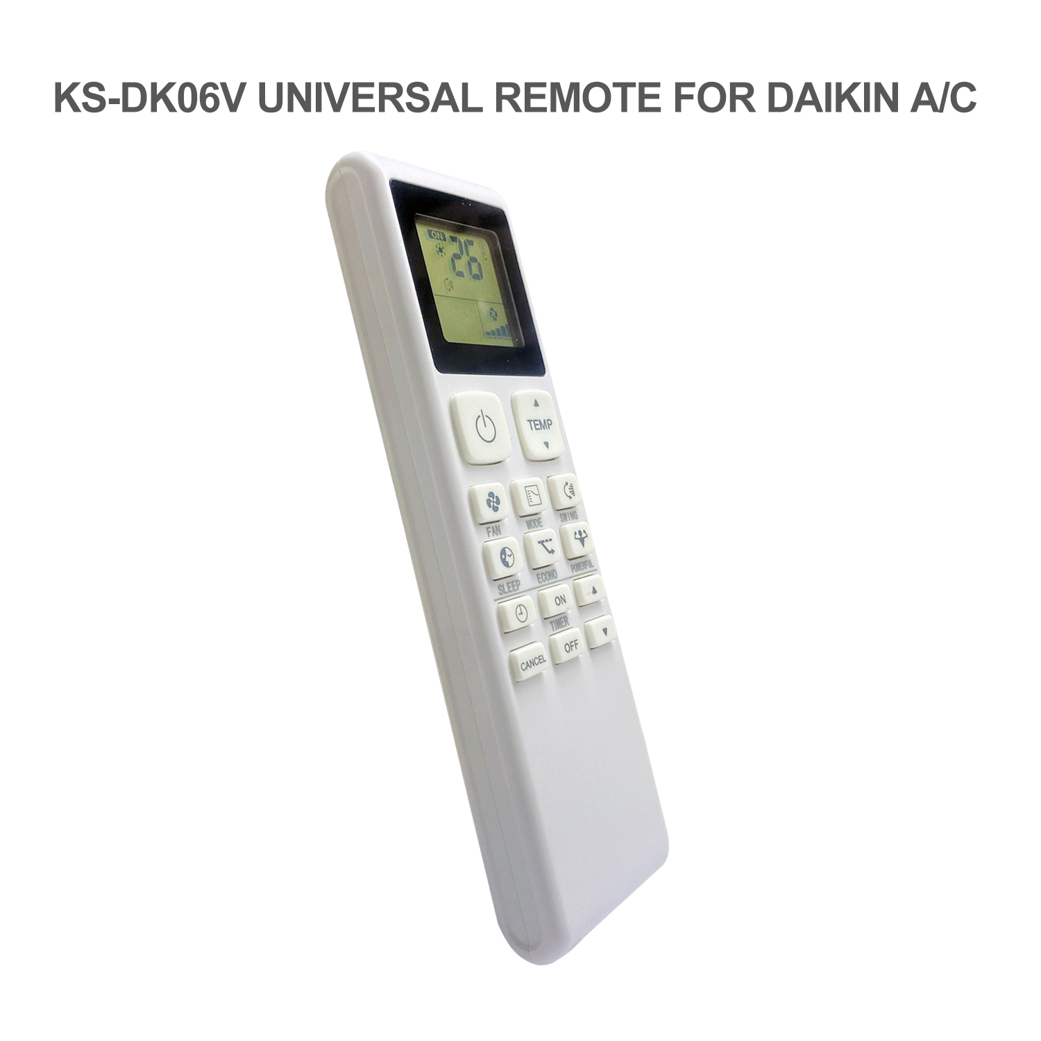 Universal Air Conditioner Replacement Remote for Daikin KS-DK06V Pic6 - SYSTO