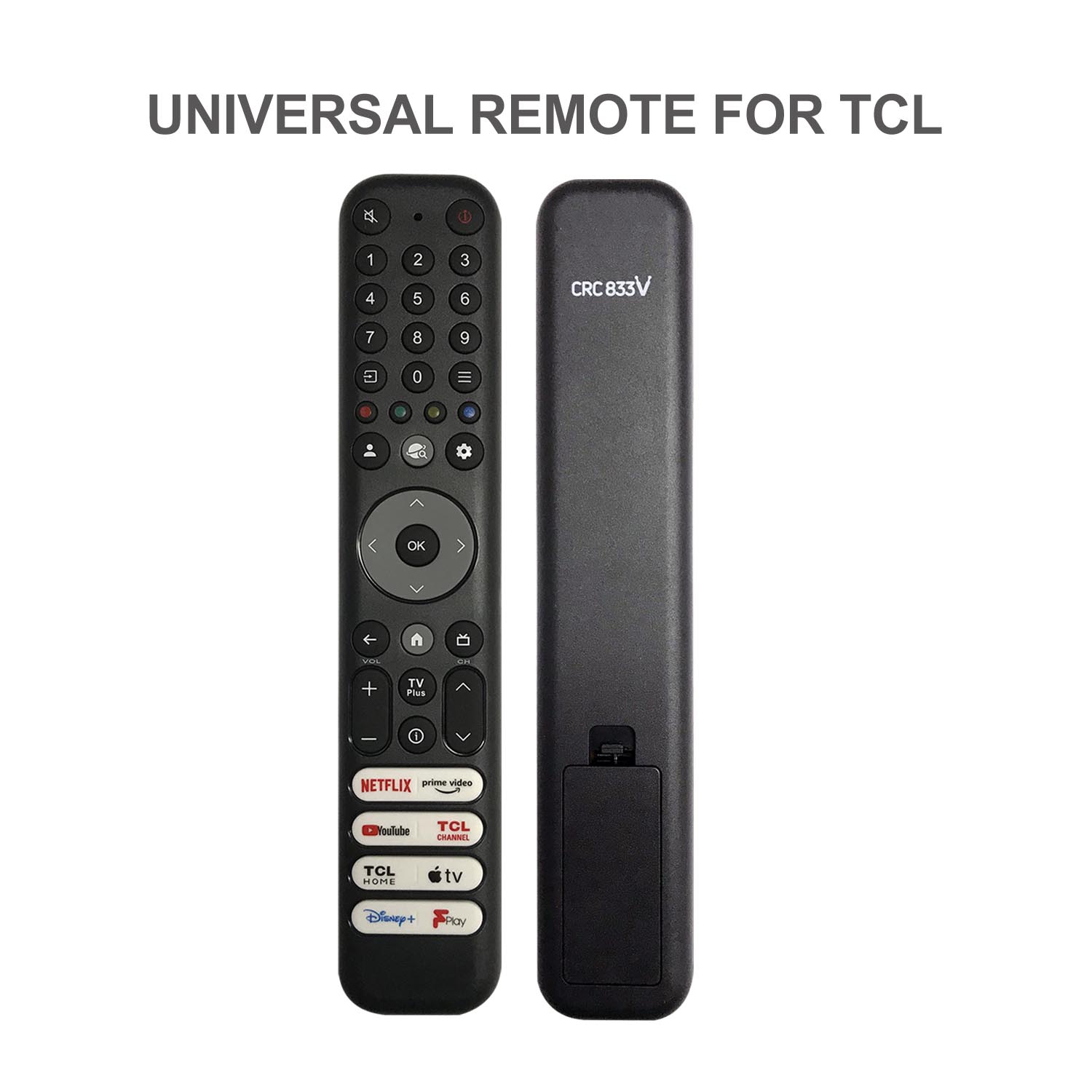 TCL Universal TV Infrared Remote Control CRC833V Pic3 - SYSTO
