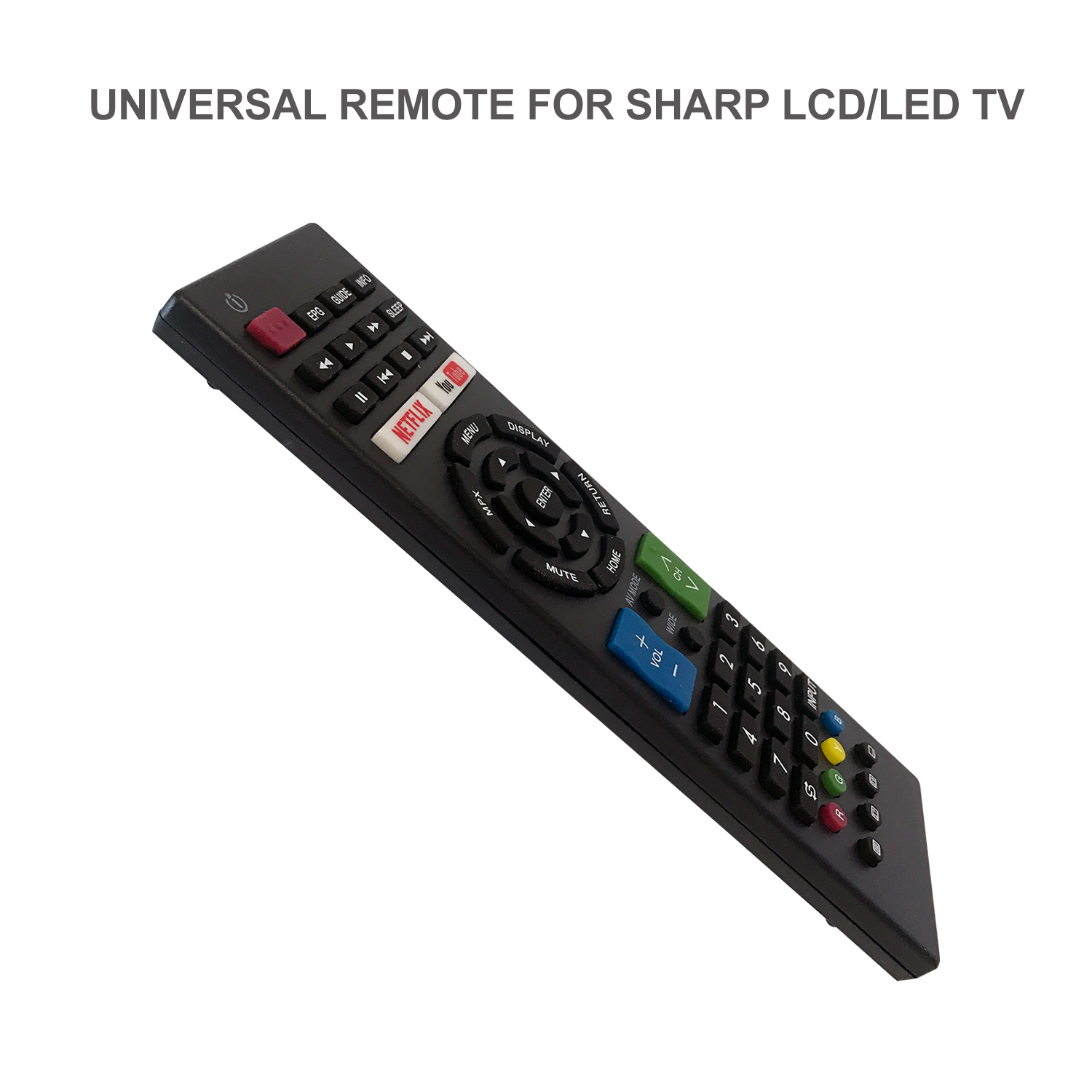 Sharp Universal TV Infrared Remote Control L1346V Pic5 - SYSTO