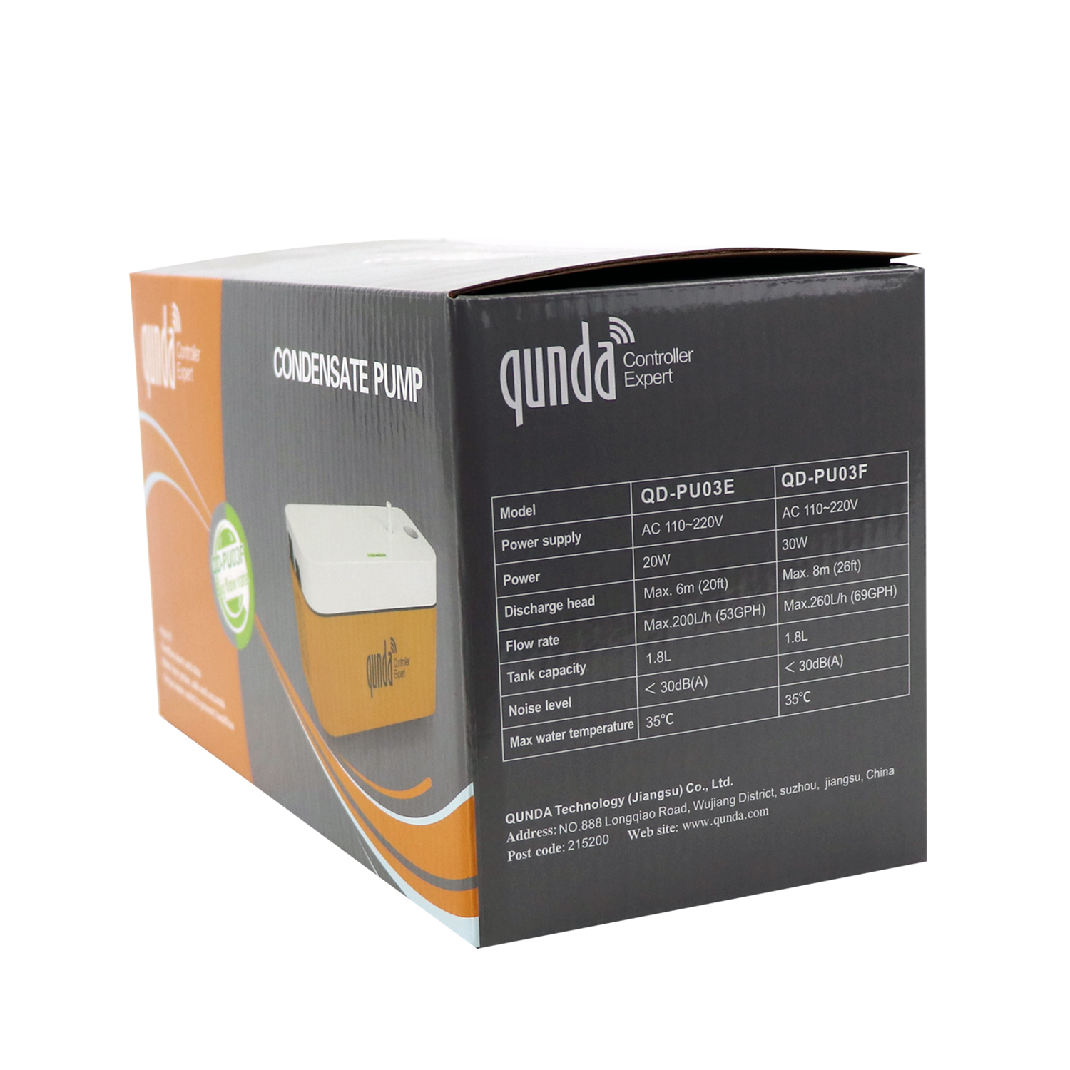 مضخة تصريف مكثفات مكيف الهواء PU03E، الصورة رقم 5 - SYSTO