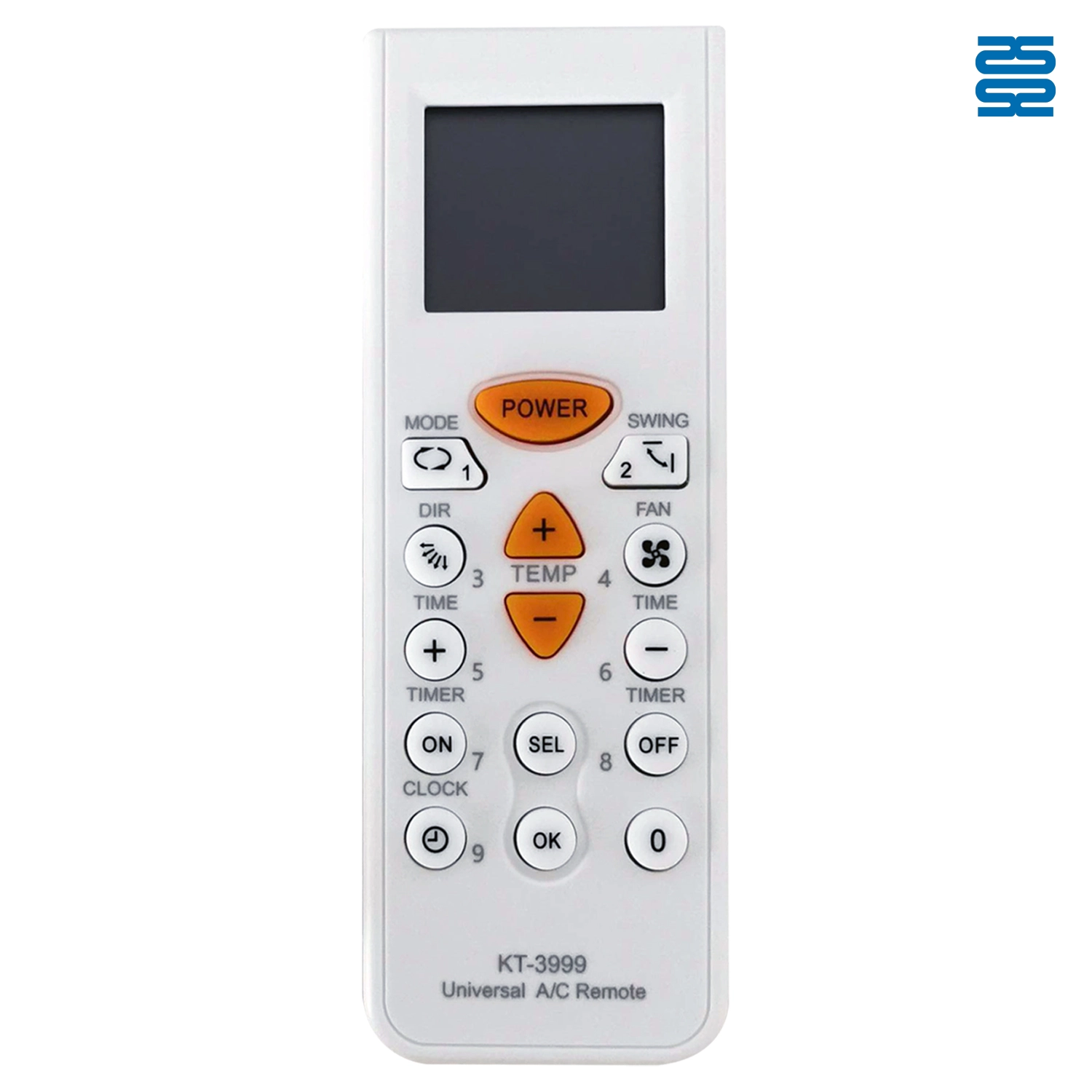 4000 code in 1 KT-3999 Qunda Universal Air Conditioner Replacement Remote for Local and Non-Brand - SYSTO 4000 code in 1 KT-3999 Qunda Universal Air Conditioner Replacement Remote for Local and Non-Brand - SYSTO