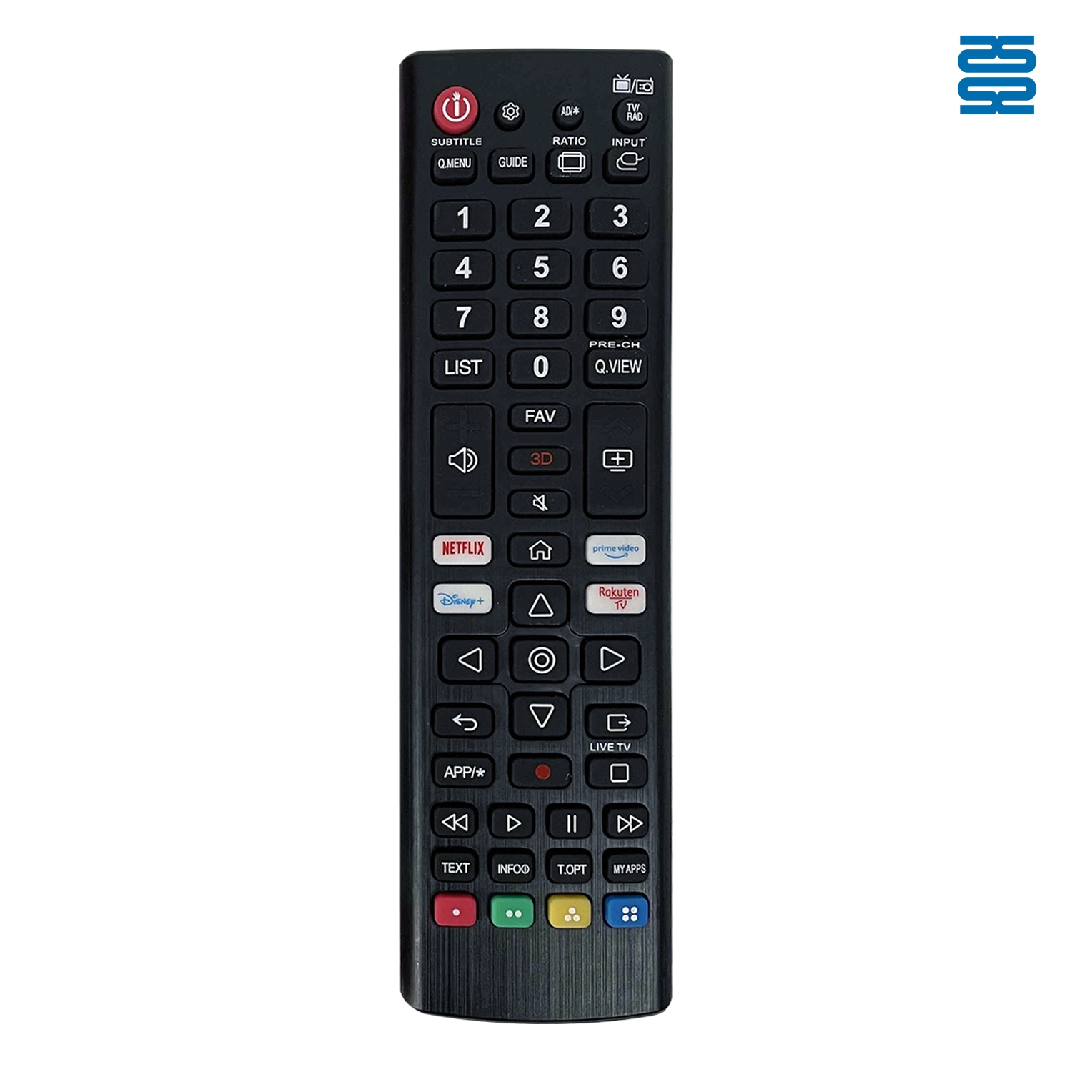 Kidhibiti cha Mbali cha Televisheni ya Universal ya LG L1379V - SYSTO