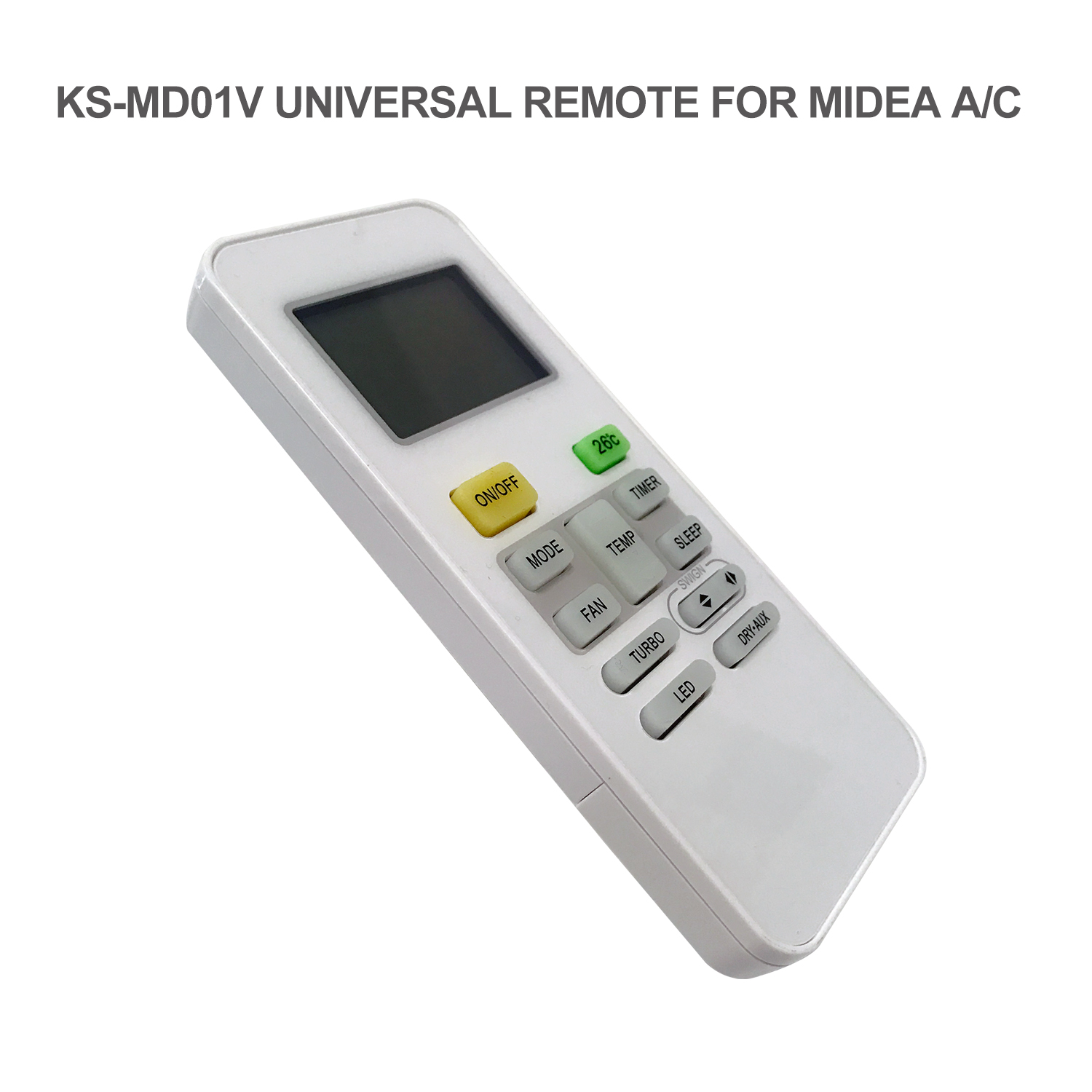 Universal Air Conditioner Replacement Remote for Midea KS-MD01V Pic6