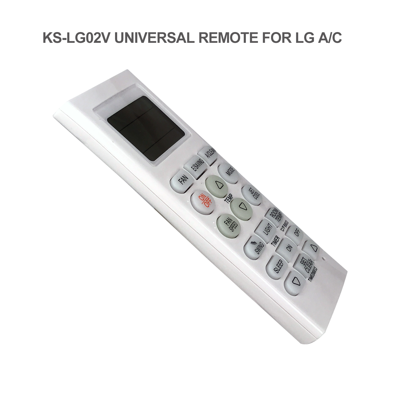 Universal Air Conditioner Replacement Remote for LG KS-LG02V Pic5 - SYSTO