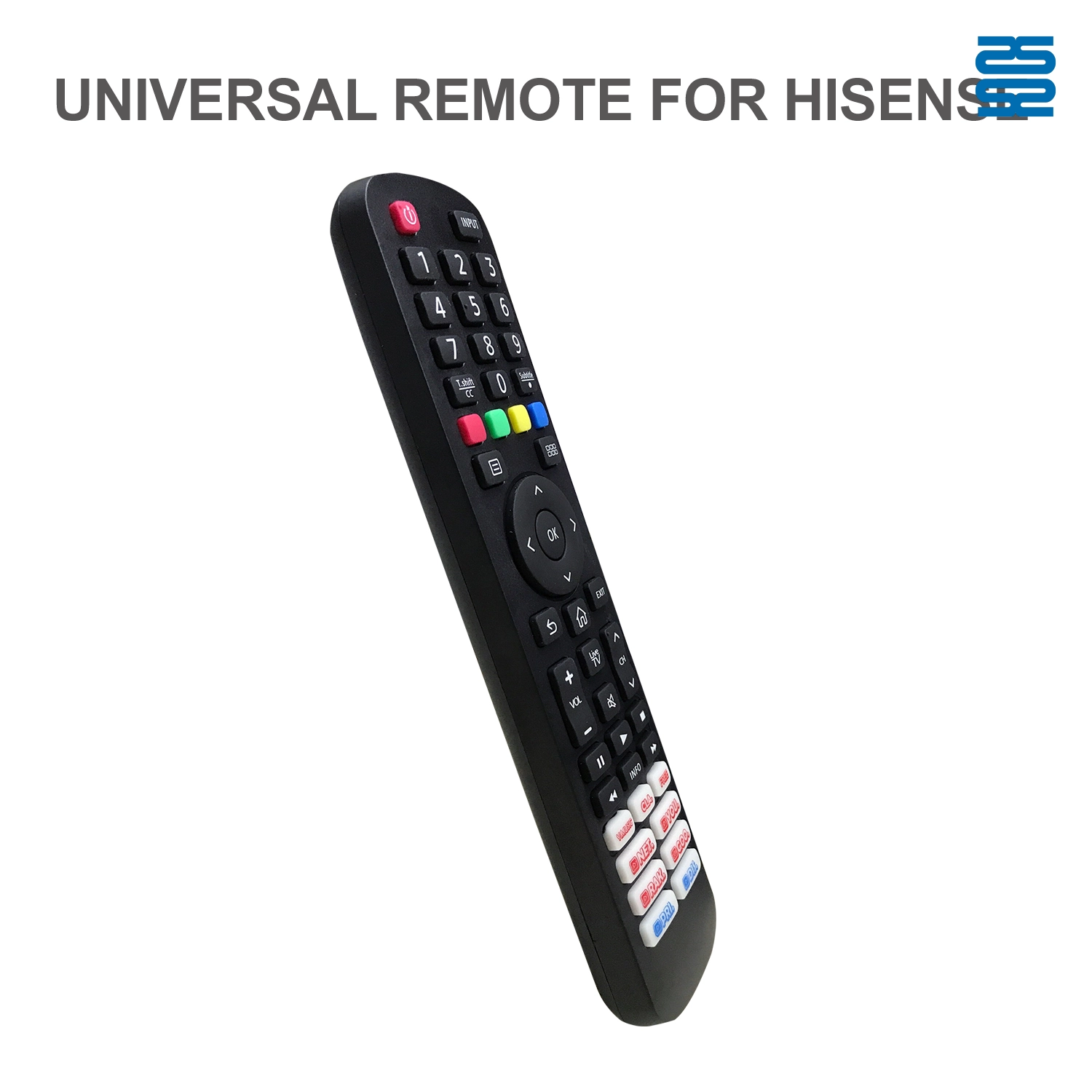 Hisense Universal TV Infrared Remote Control CRC2505V Pic6 - SYSTO Hisense Universal TV Infrared Remote Control CRC2505V Pic6 - SYSTO