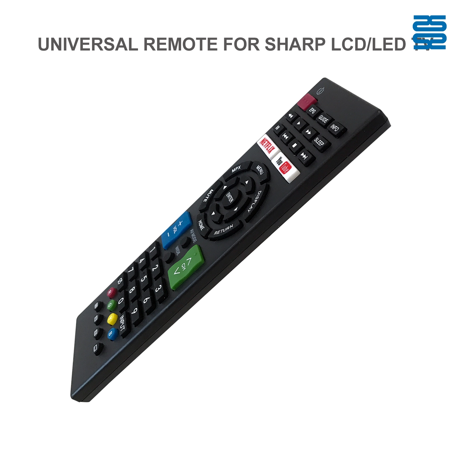 Sharp Universal TV Infrared Remote Control L1346V Pic6 - SYSTO Sharp Universal TV Infrared Remote Control L1346V Pic6 - SYSTO