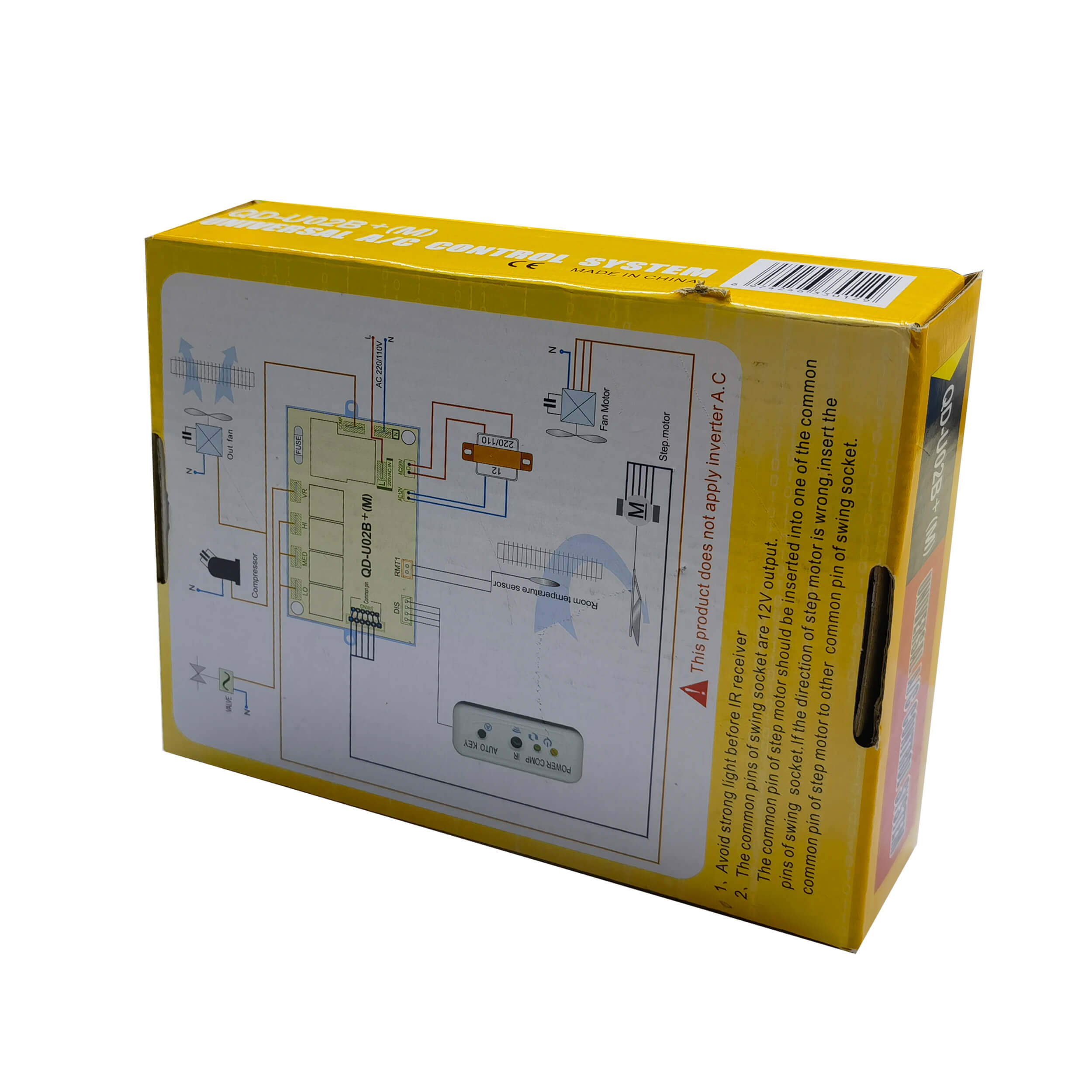 Sistema de control universal de aire acondicionado QD-U02B+M Pic7 - SYSTO