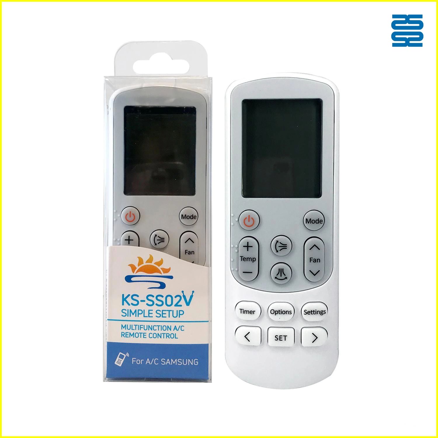 Control remoto universal de repuesto para aire acondicionado Samsung KS-SS02V Pic2 - SYSTO